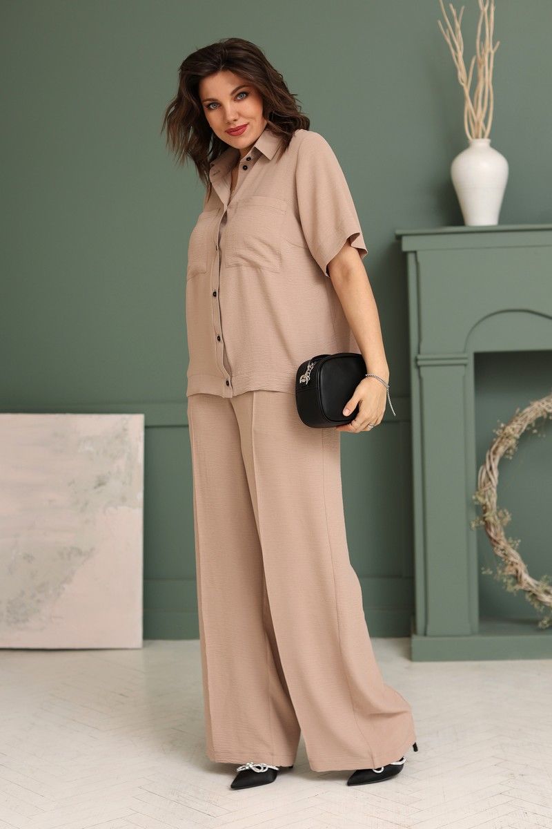 
BegiModa 6018 кэмел, Брюки