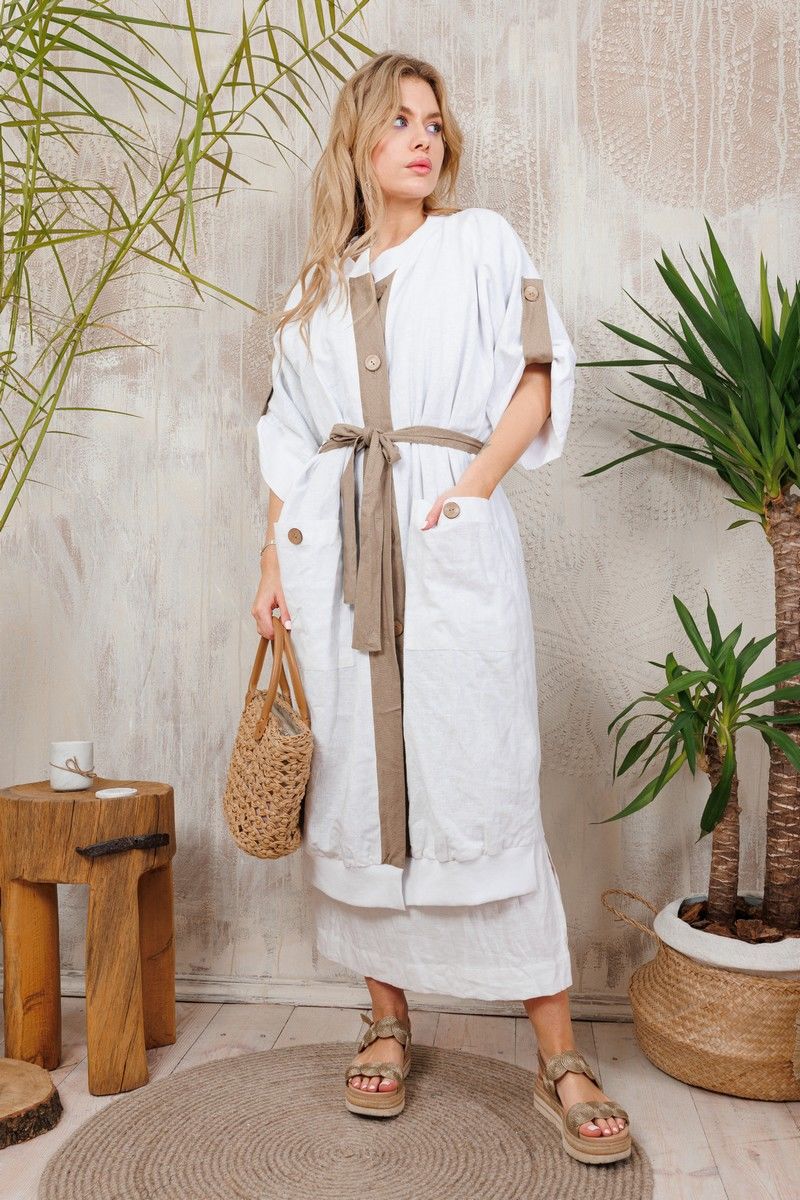 Кардиганы АМУЛЕТ 2160 кофе-молоко