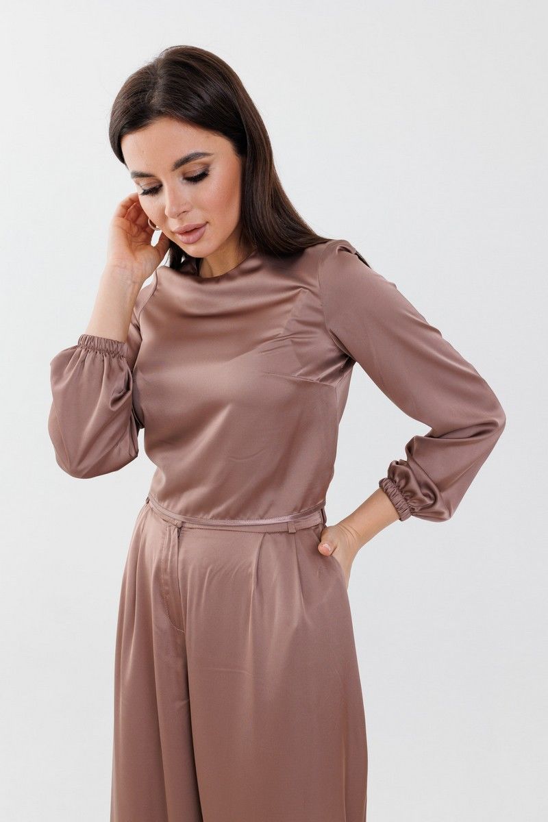 Блузы Anelli 1288.1 карамель