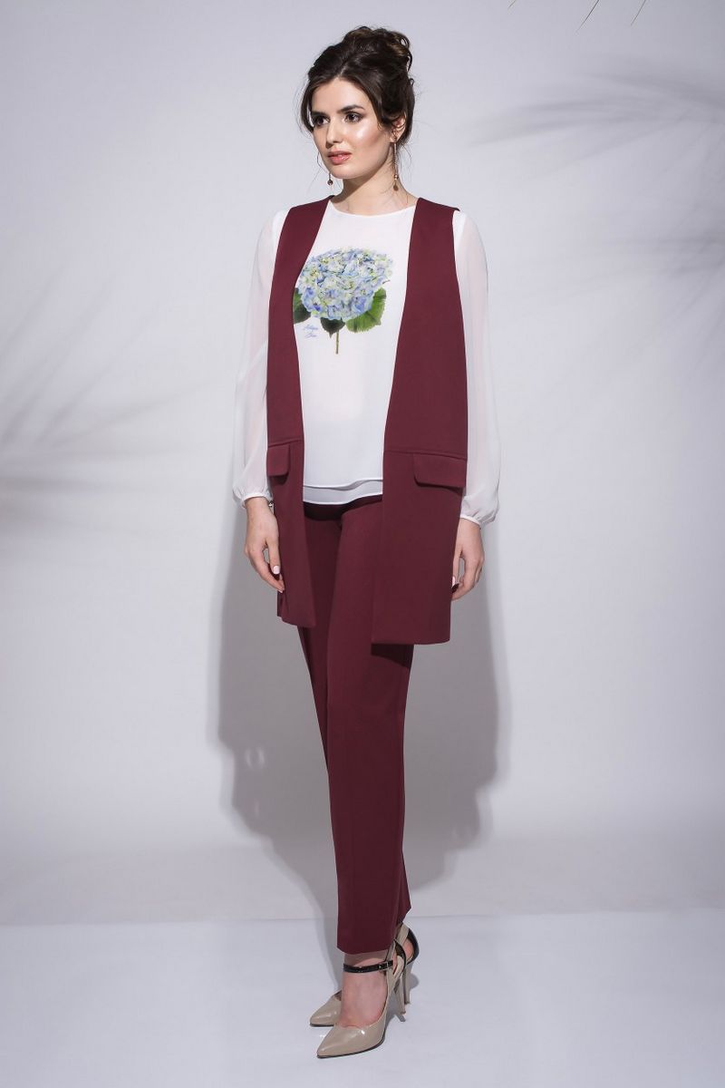 Жилеты ROMA MODA outlet M501 бордо