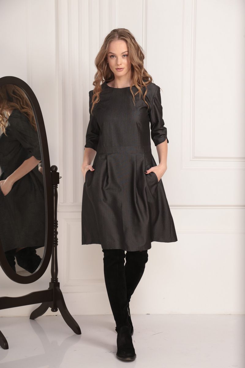 Платья AMORI 9449 графит