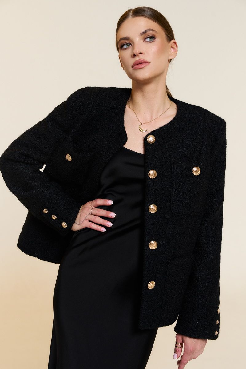 Жакеты DiLiaFashion 0782 черный