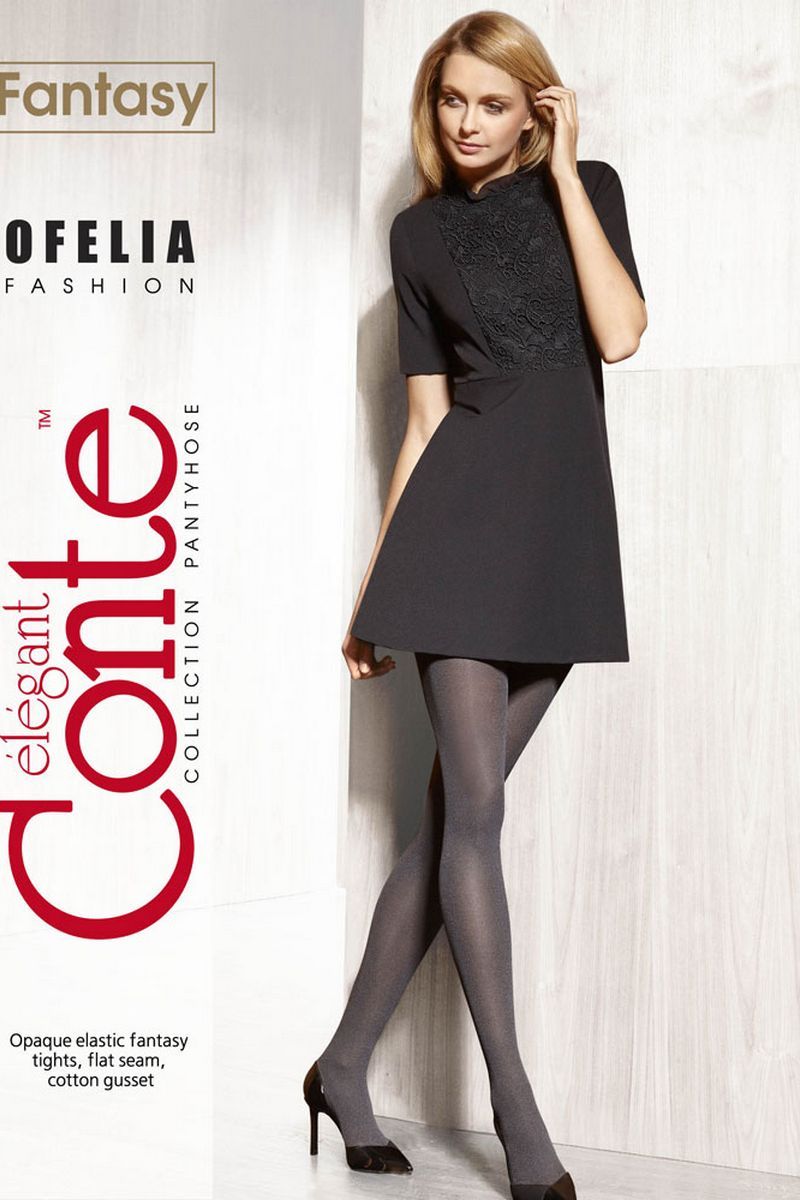 Колготки Conte Elegant Fantasy_Ofelia_Grey