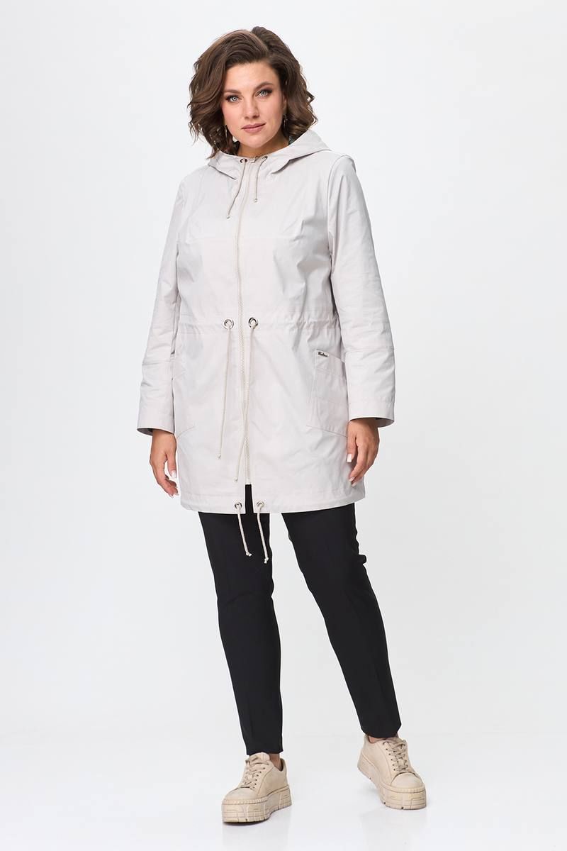 Куртки Zlata 4432 молочный
