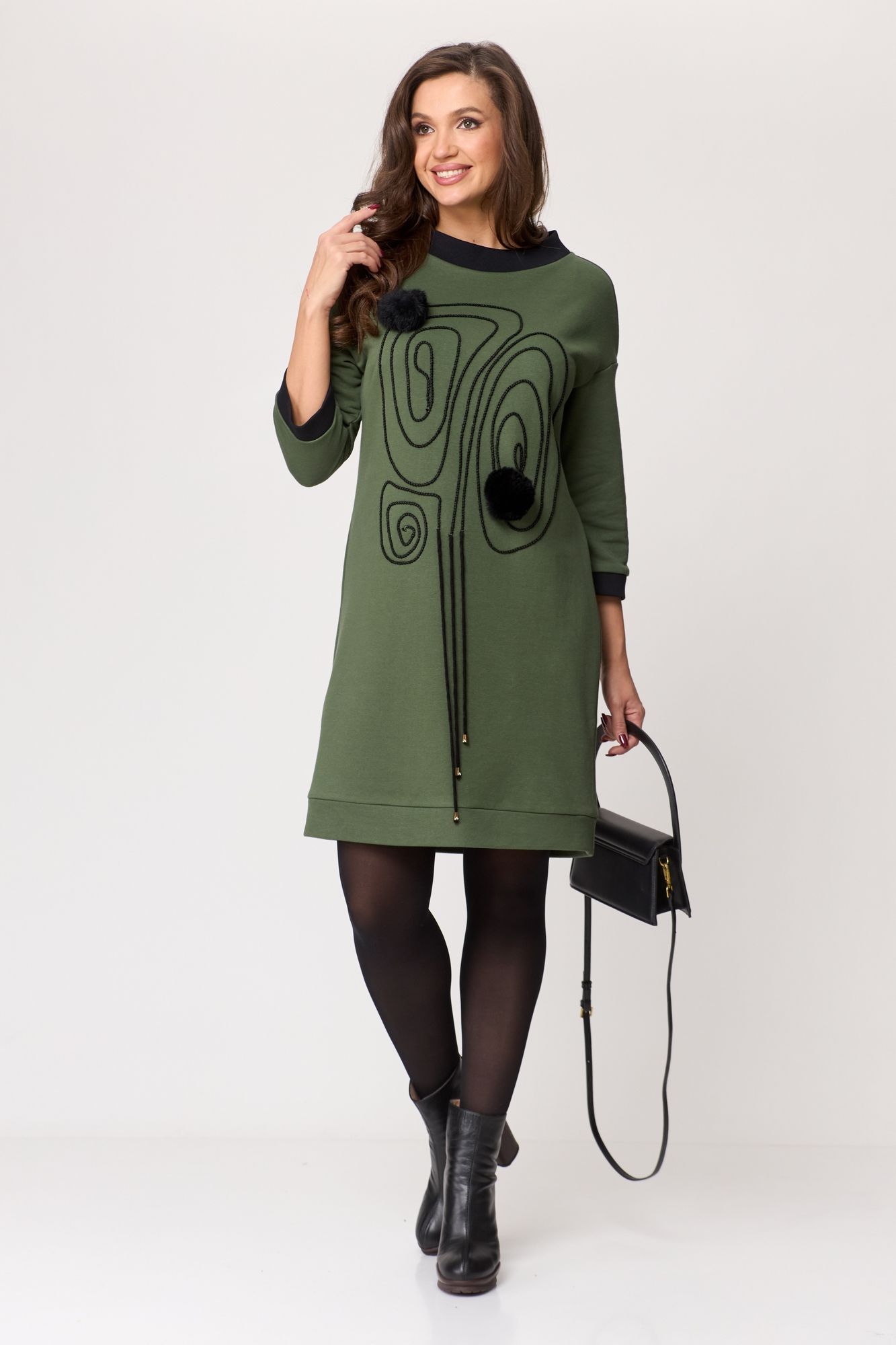 Платья Michel chic 2153 хаки