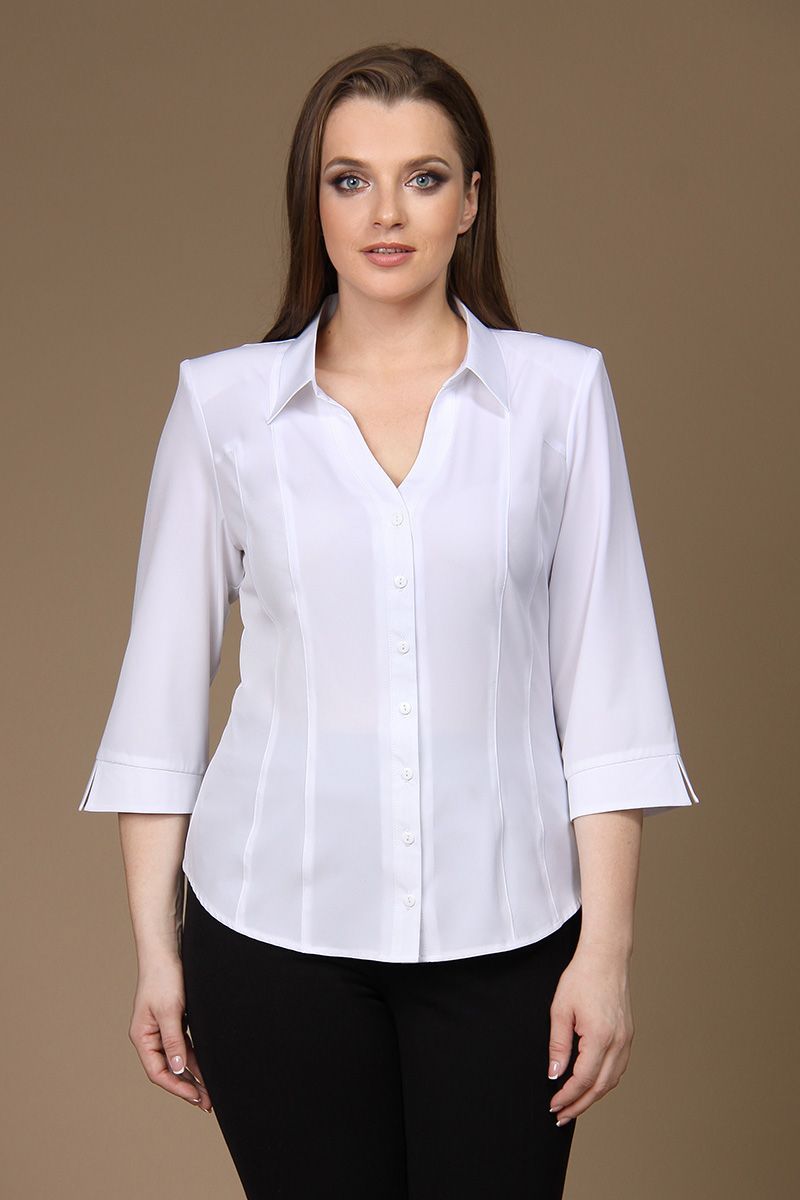 Блузы MIRSINA FASHION 1275 белый