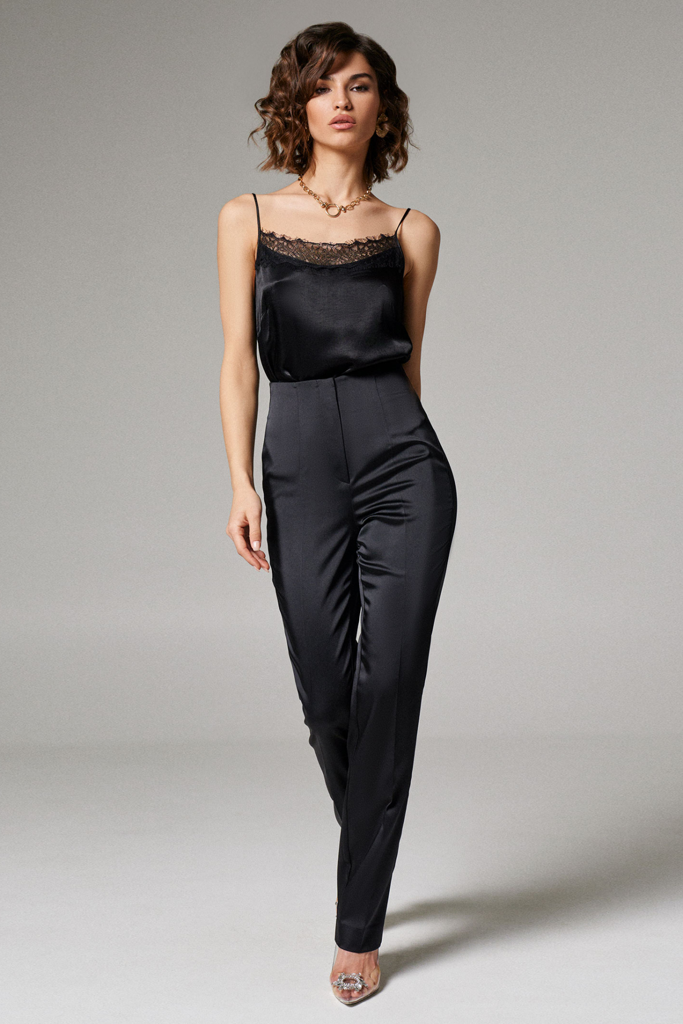 Брюки Панда 160960w черный