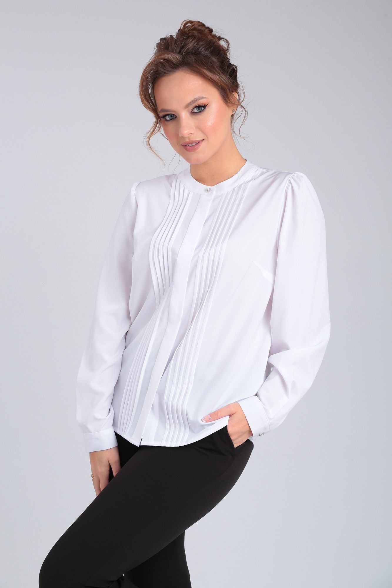 Блузы Lady Line 549 белый
