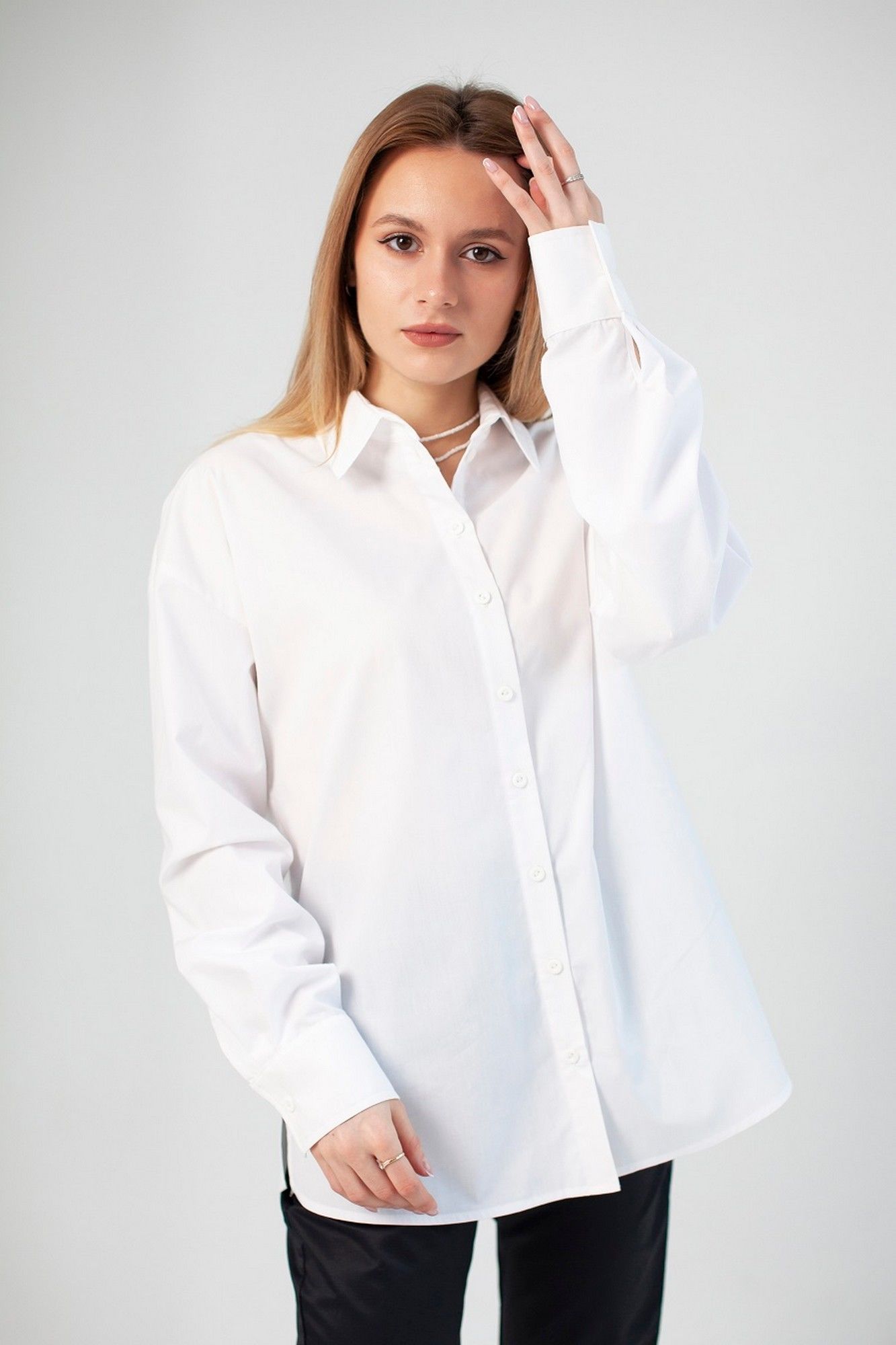 Рубашки Lady Smile 406 белый