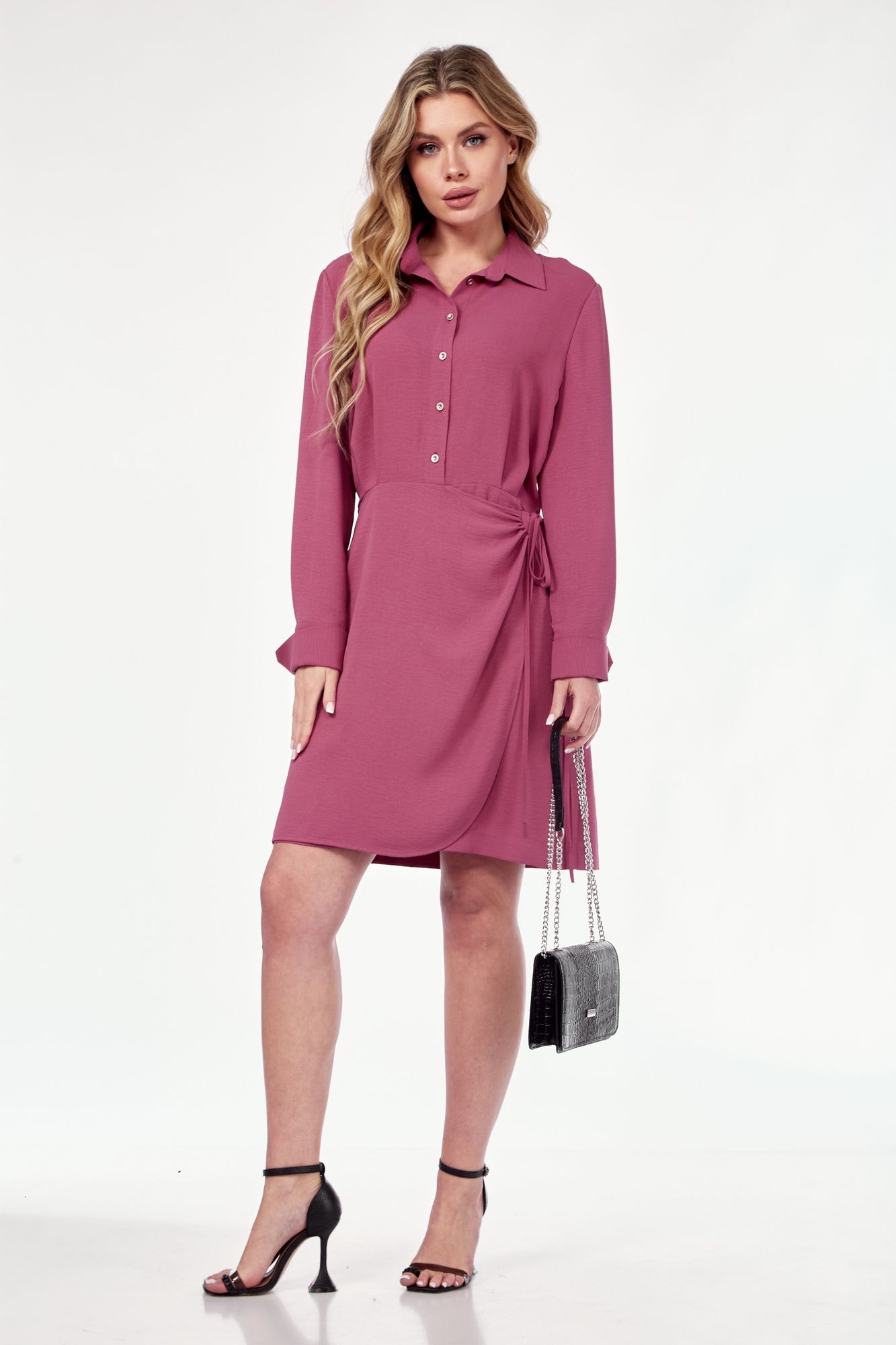 Платья Lady Line 566 фуксия