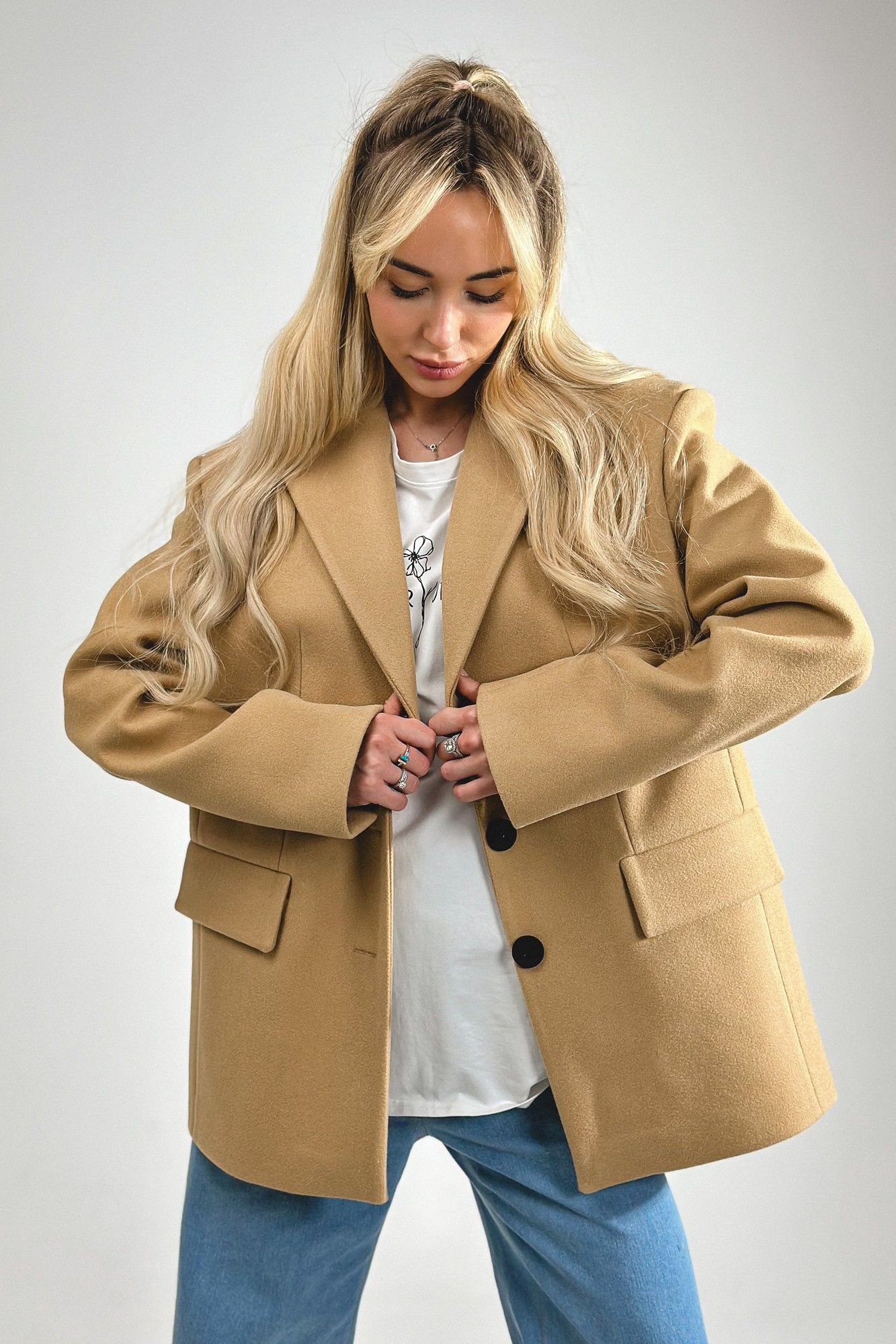 Пальто Skipper Design 134 кэмел