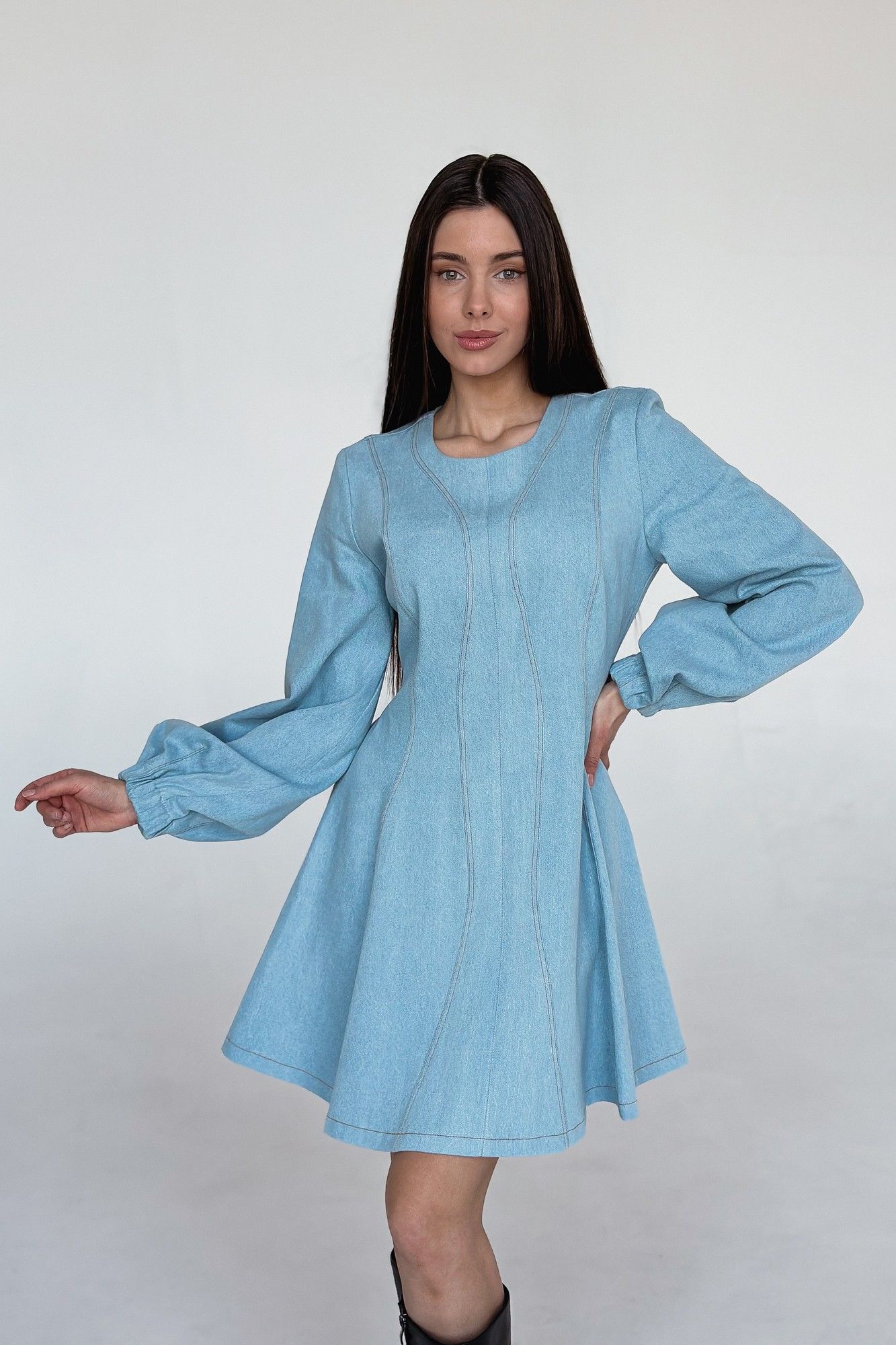 Платья Skipper Design 4463 голубой