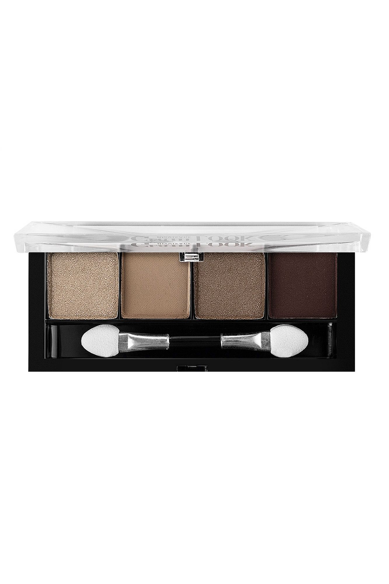 Тени для век LUXVISAGE Glam_Look_(4-х_цветные) 08 ореховый тауп