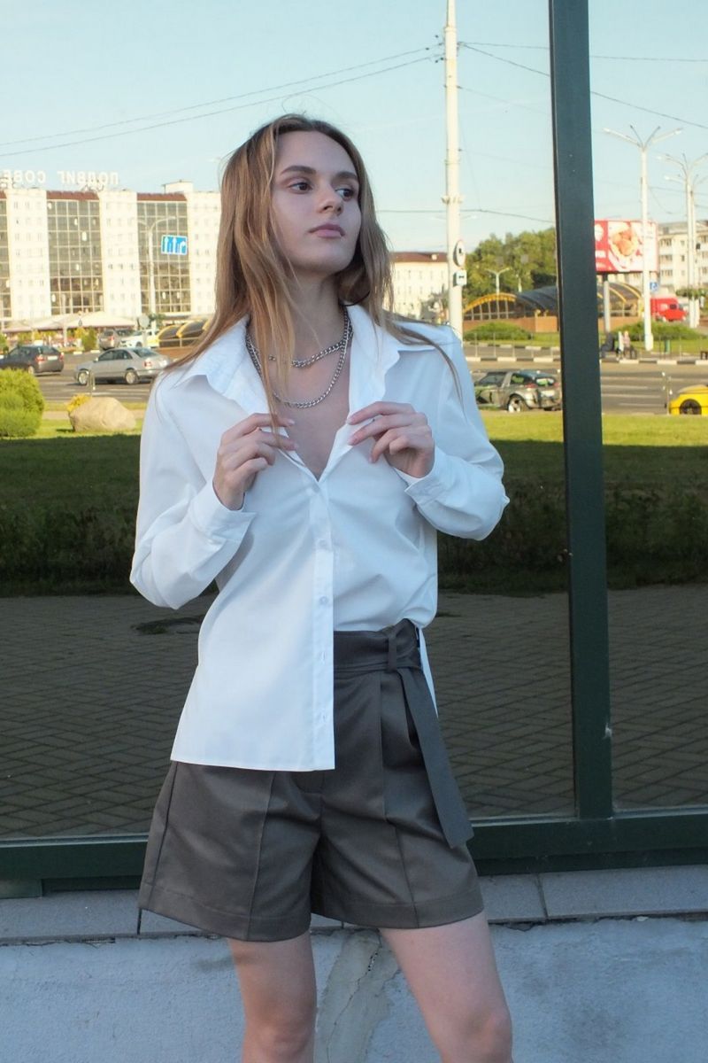 Рубашки Lady Smile 404 белый