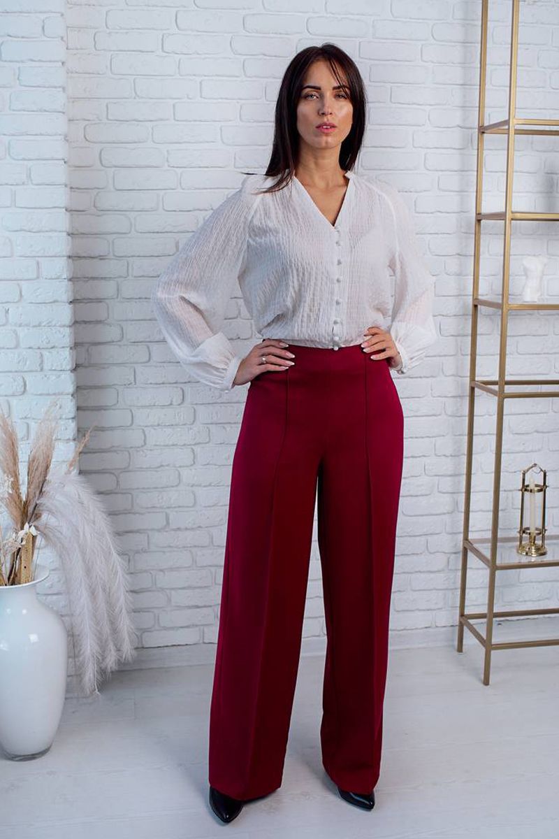 Брюки Gold Style 2629 бордовый
