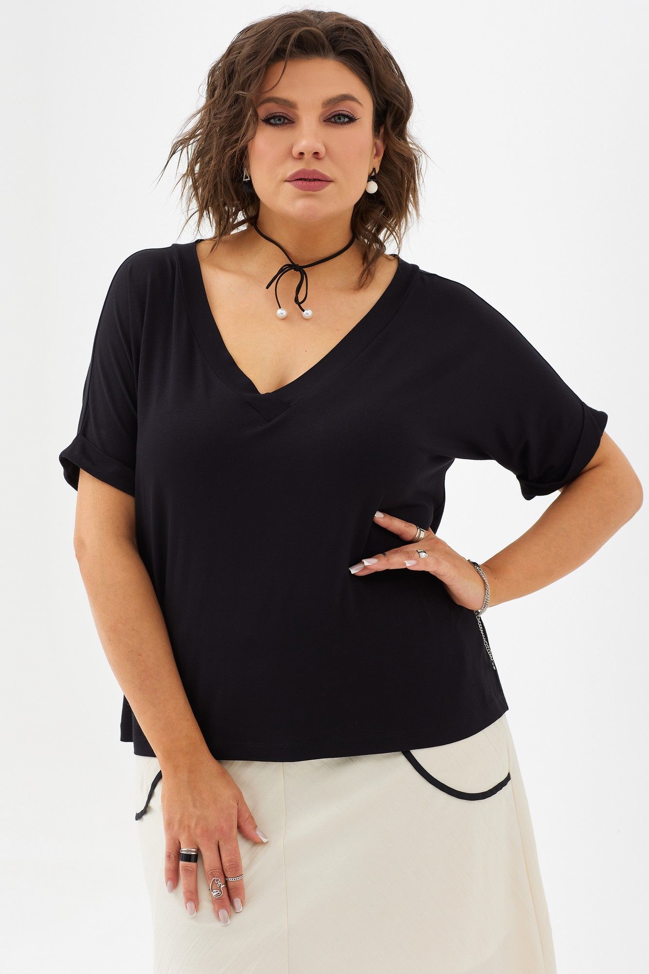 
BegiModa 4097 черный, Блуза