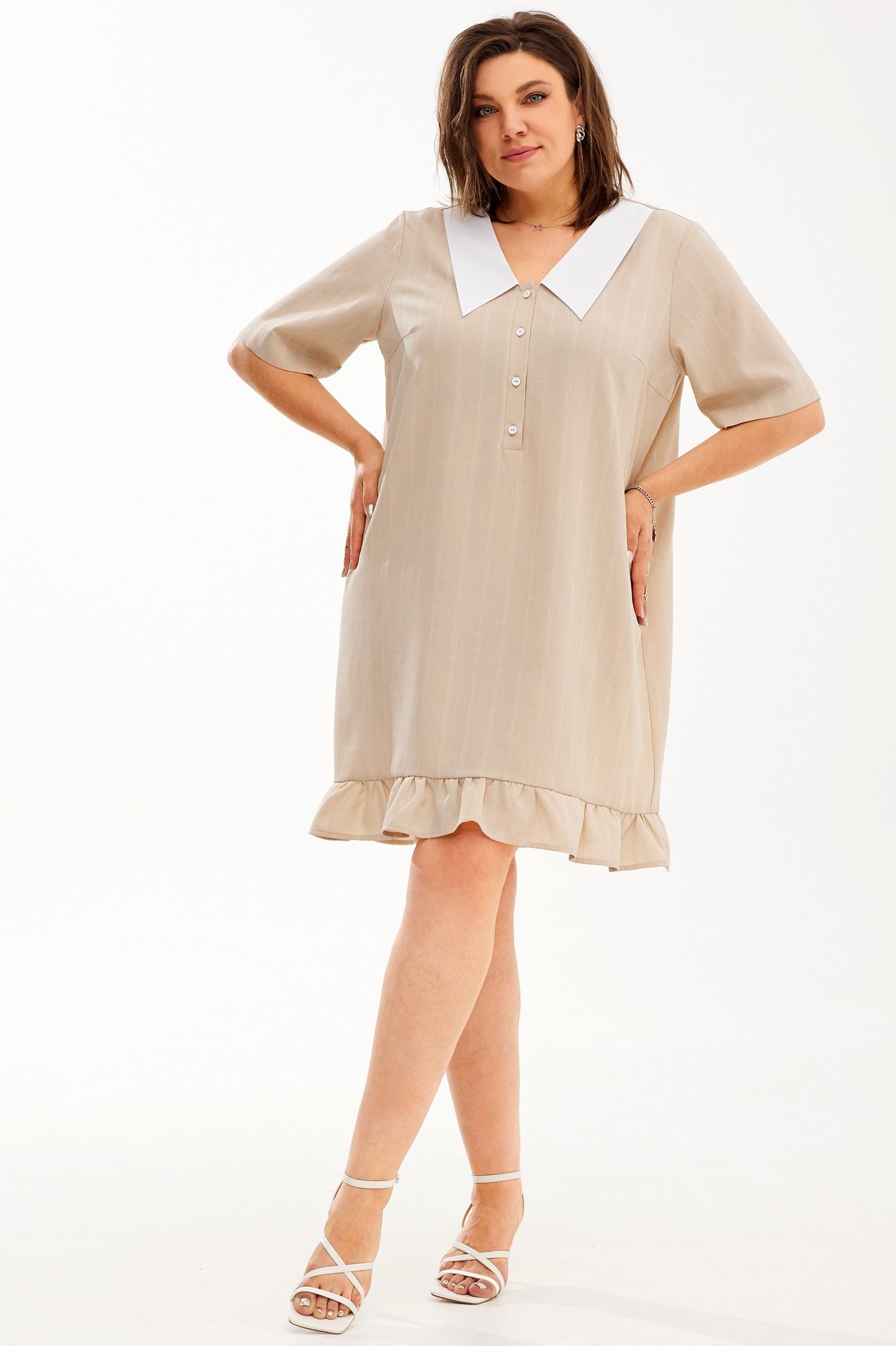 
BegiModa 1038 кофейный, Платье