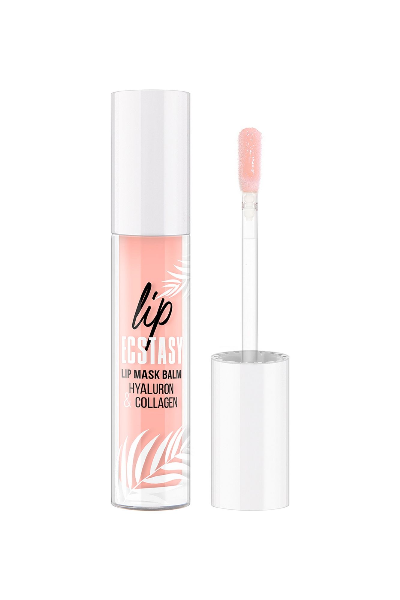 Блески и тинты LUXVISAGE LIP ECSTASY HYALURON & COLLAGEN 602 нежный персиковый
