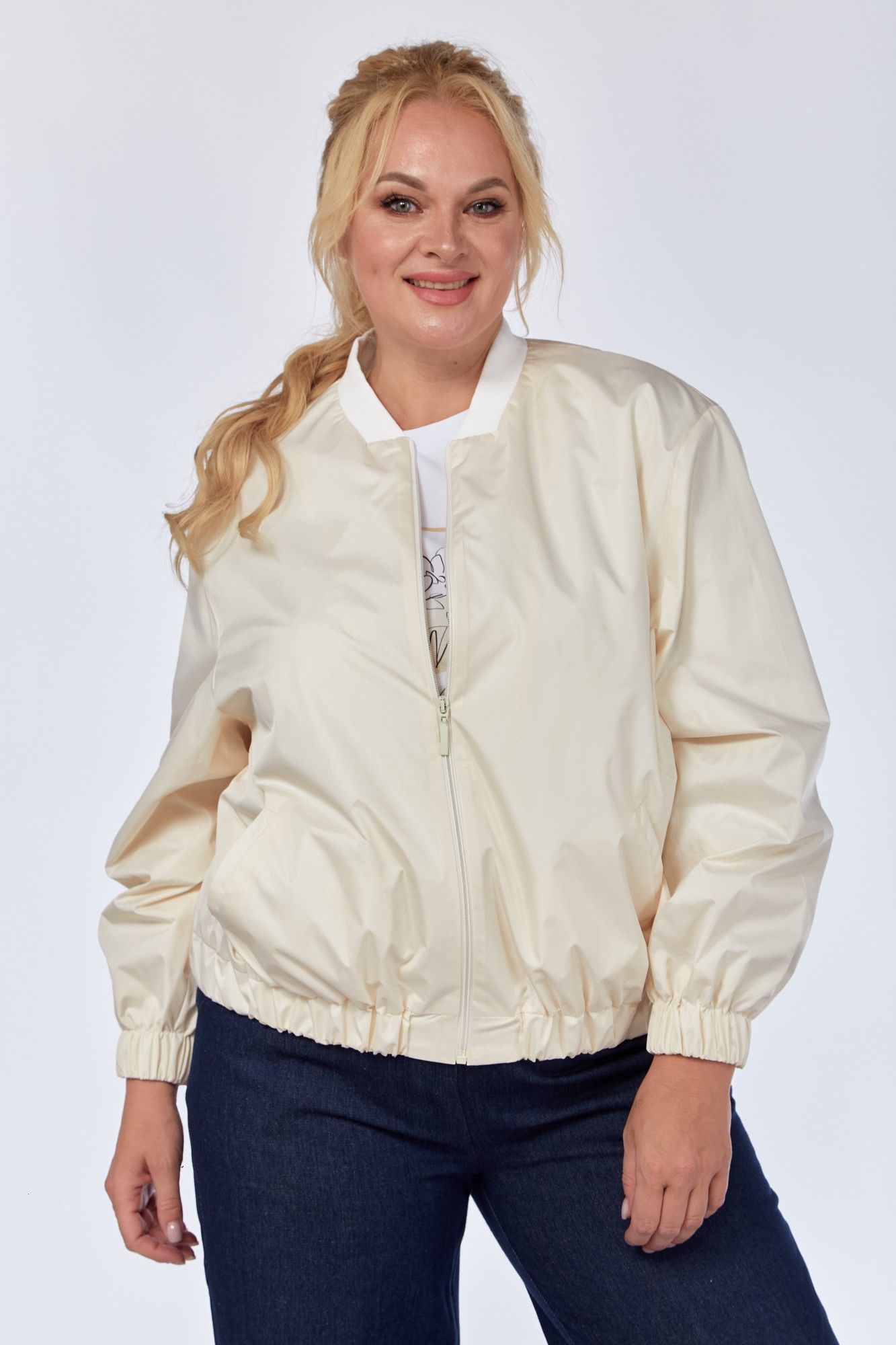 Куртки Felice Woman 2489 молочный