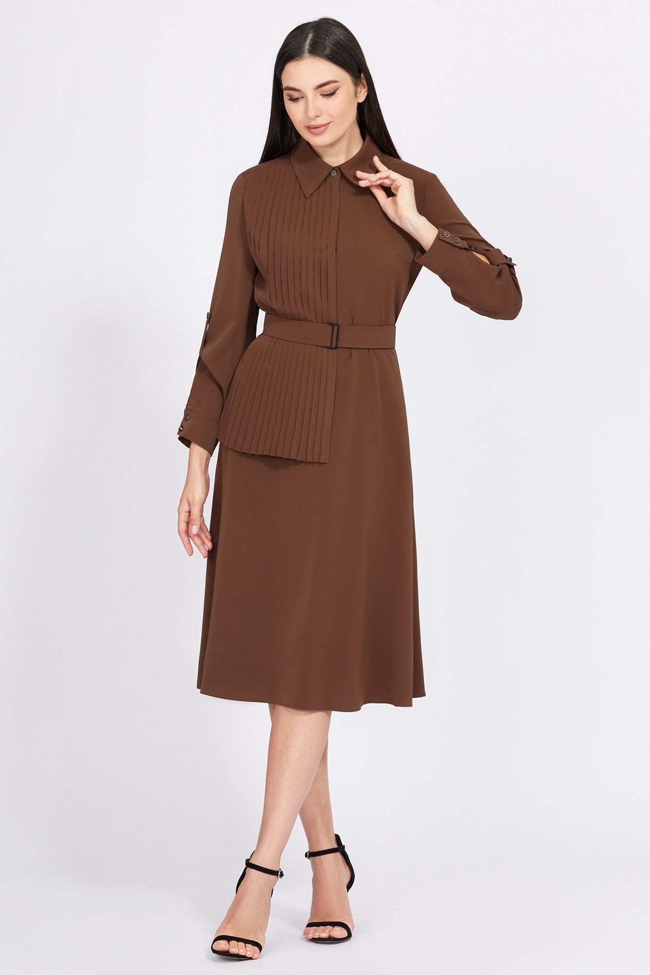 Платья Bazalini 4933 коричневый