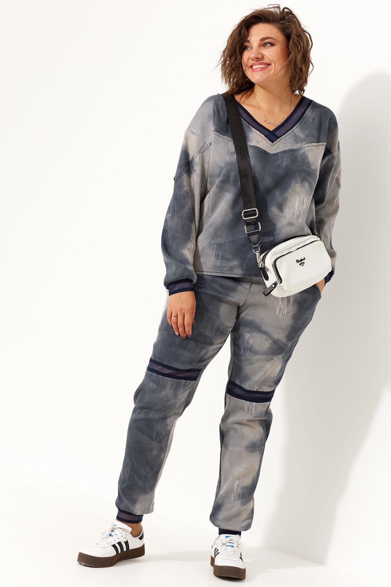 
BegiModa 3071 синий_дым, Брюки, Свитшот