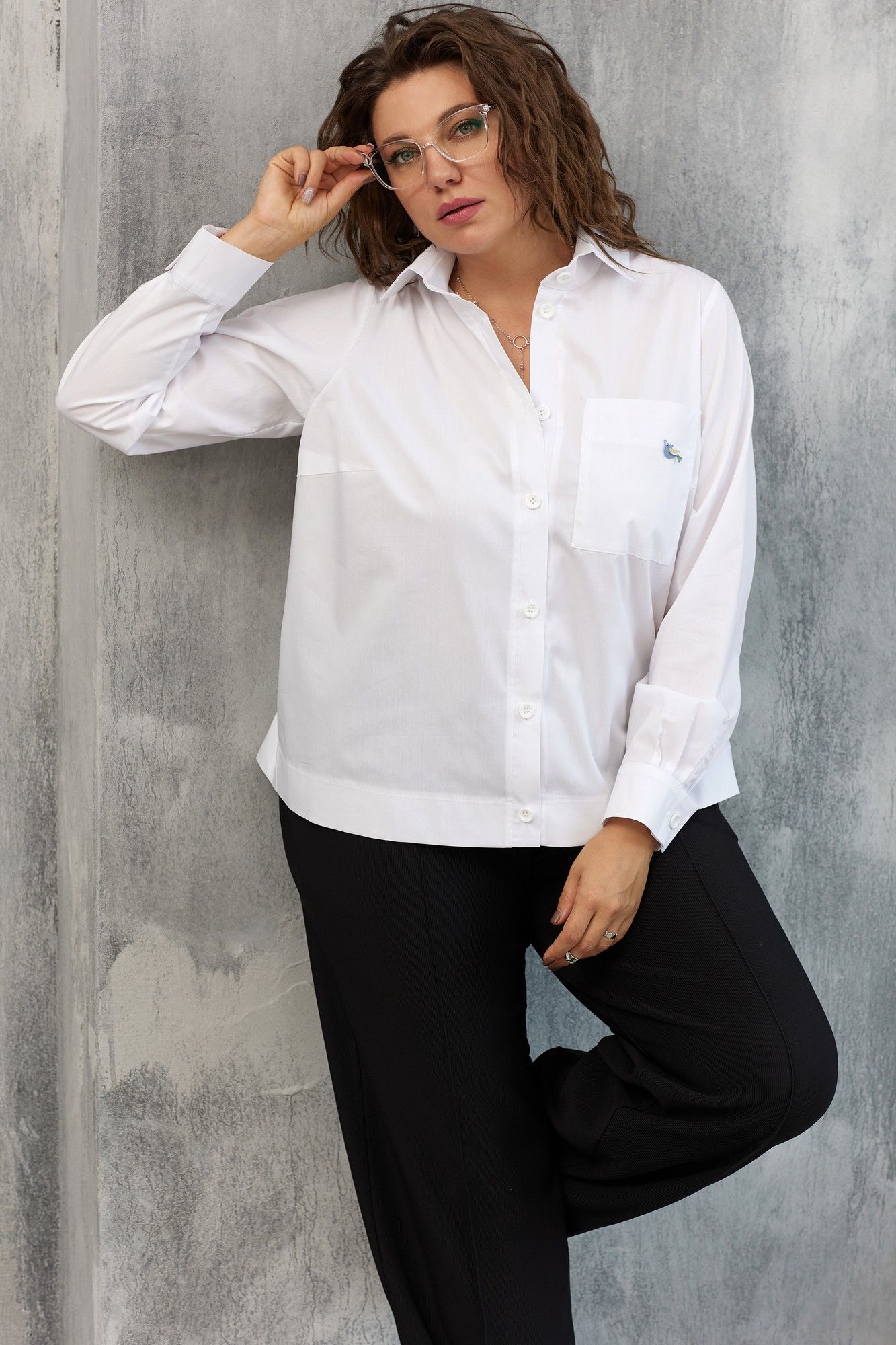 Блузы BegiModa 4107 белый