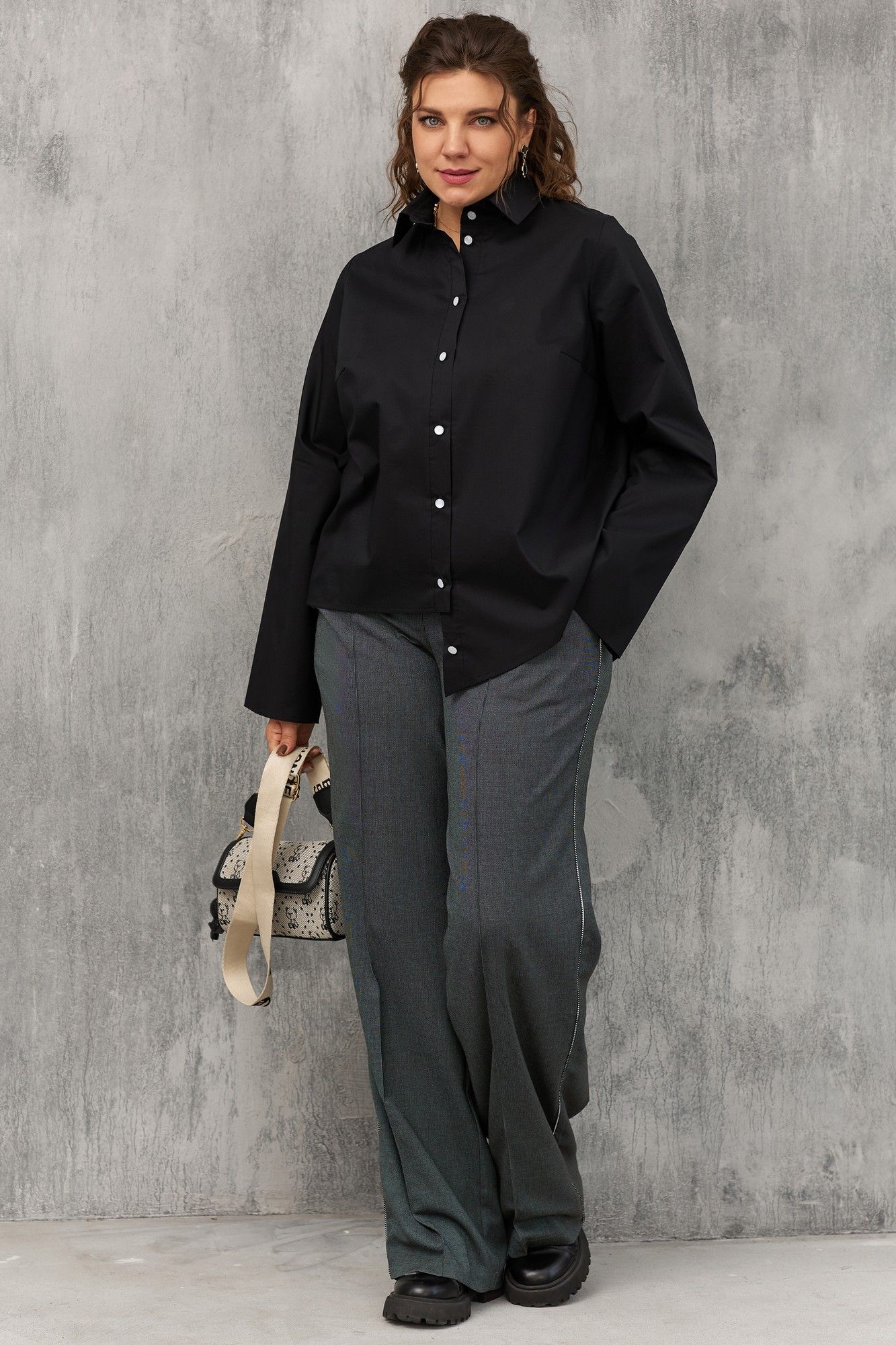
BegiModa 4108 черный, Блуза