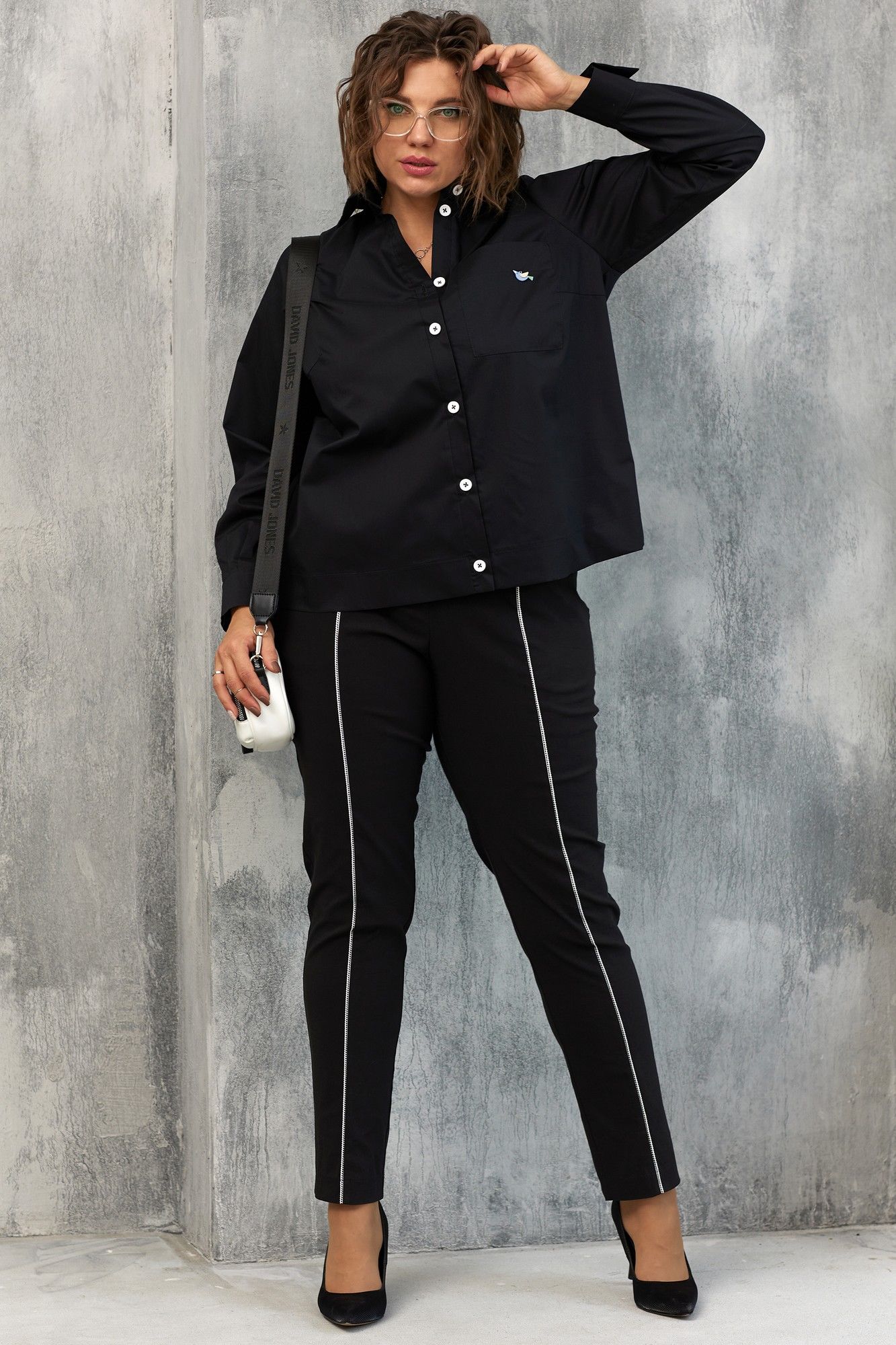 
BegiModa 6053 черный, Брюки