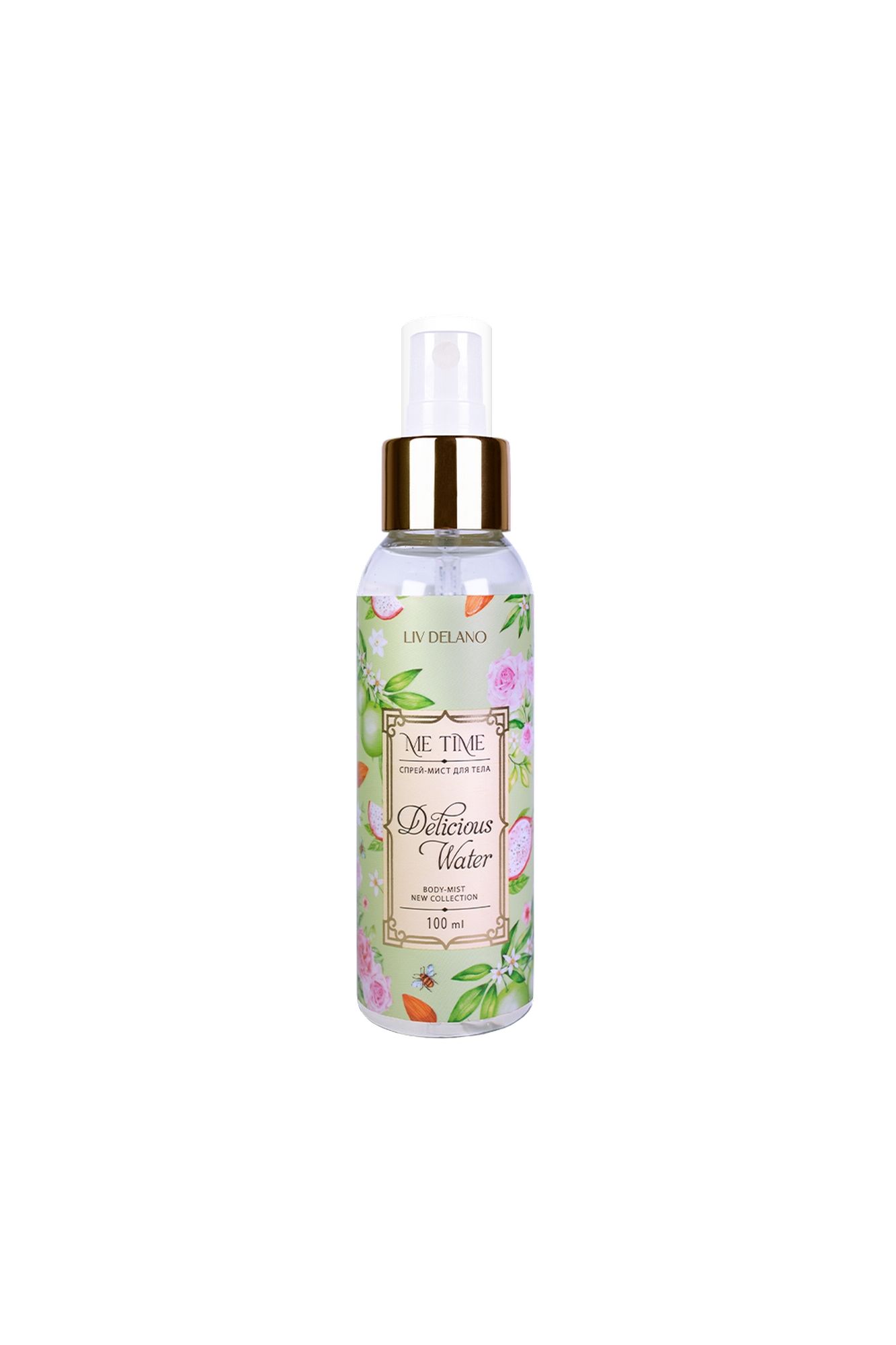 Увлажняющие средства для тела LIV DELANO Me Time Delicious Water Спрей-мист для тела