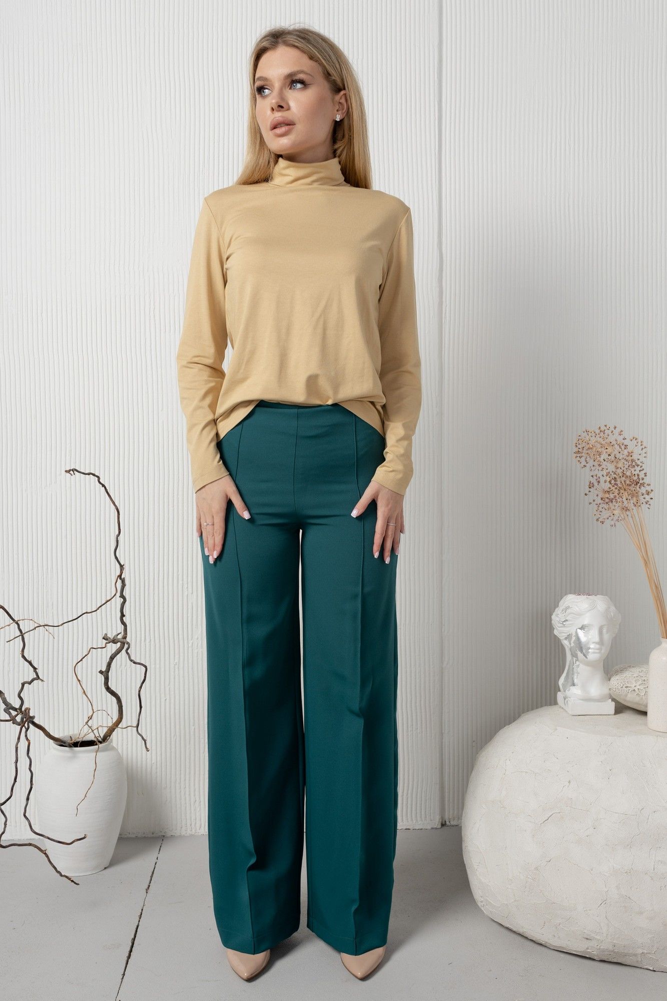 Брюки AMORI 5195 изумруд