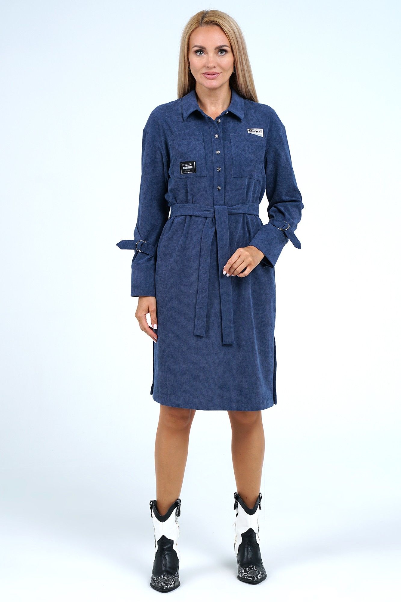 Платья Alani Collection 2204 синий