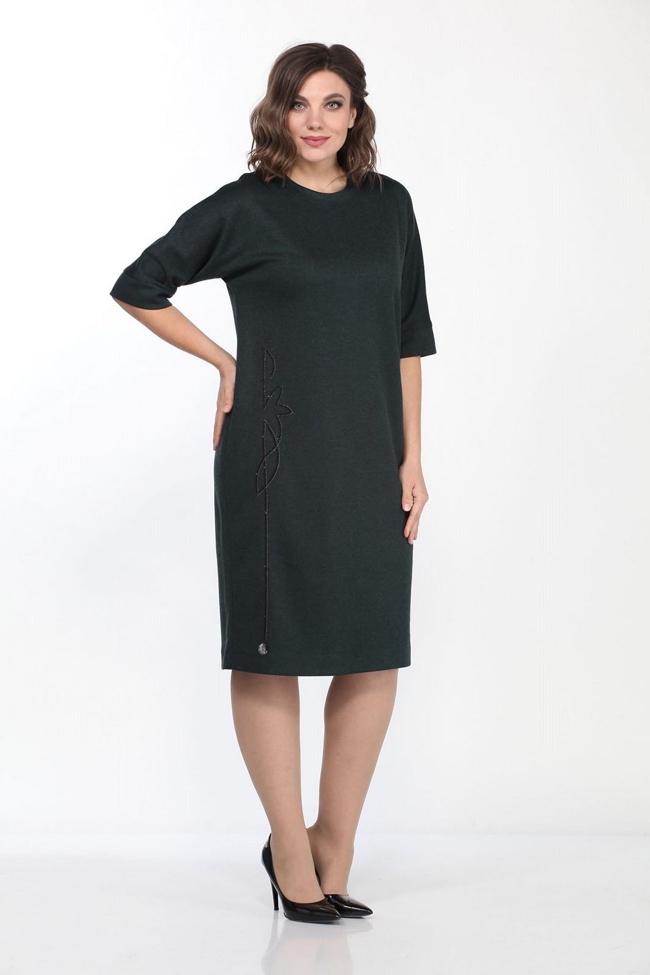 Платья Lady Style Classic 2158 изумрудный