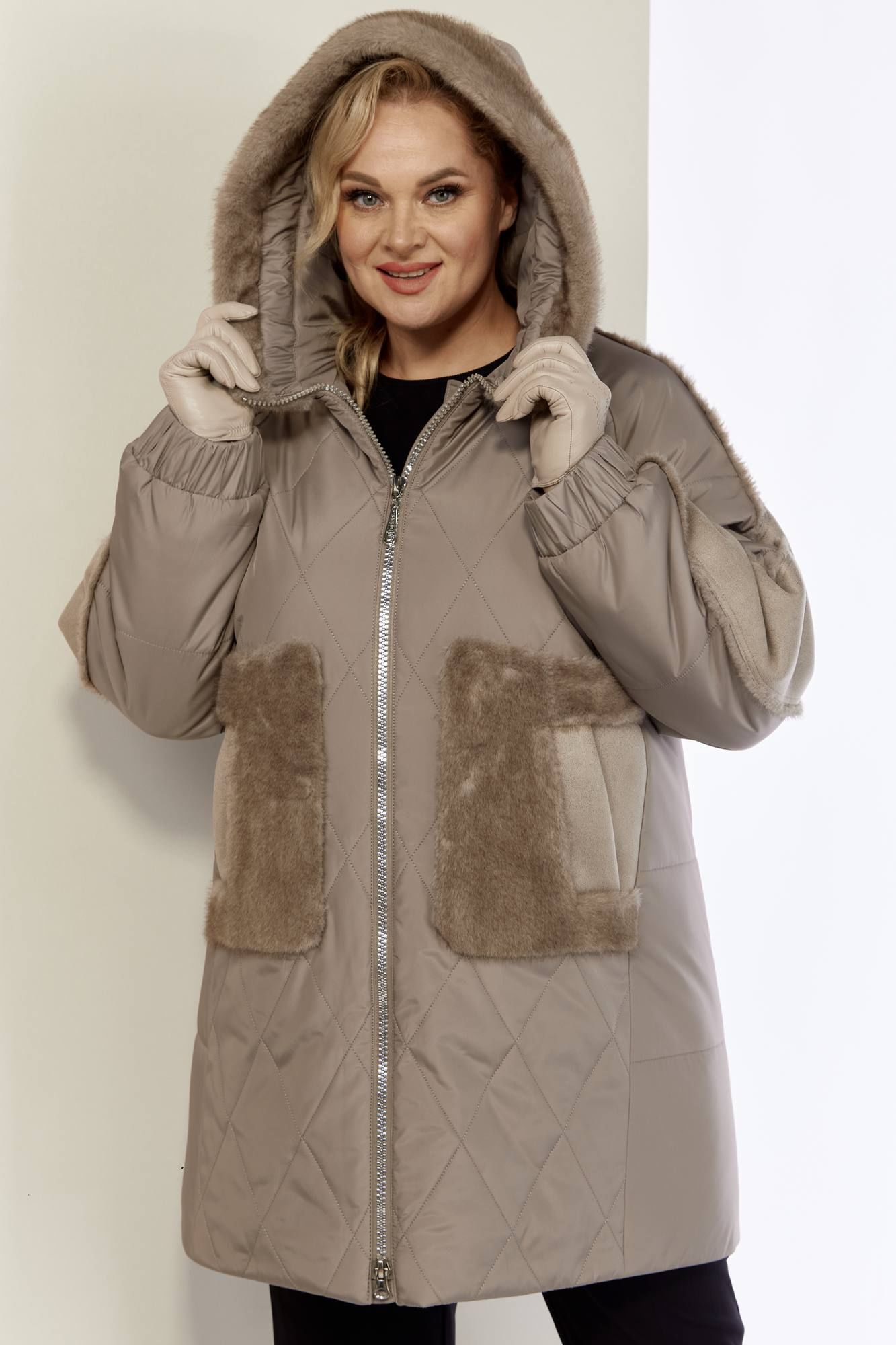 Куртки Shetti 2168 капучино