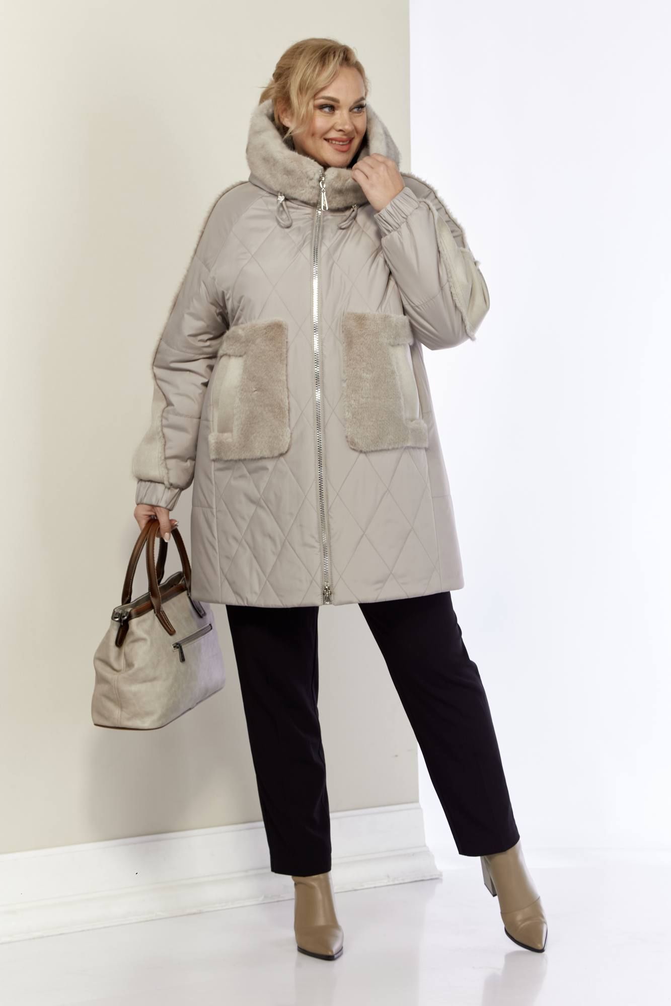 Куртки Shetti 2168 светлый_беж
