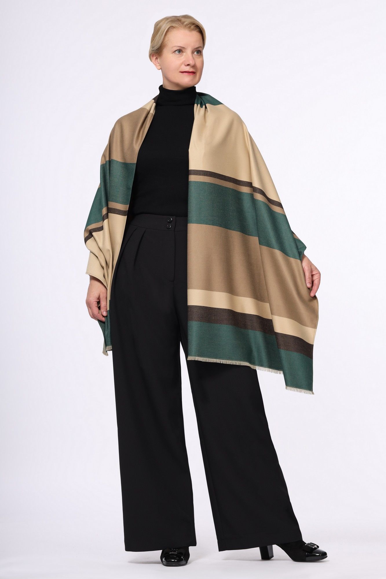 Шарфы и платки Полинушка 940 бежевый