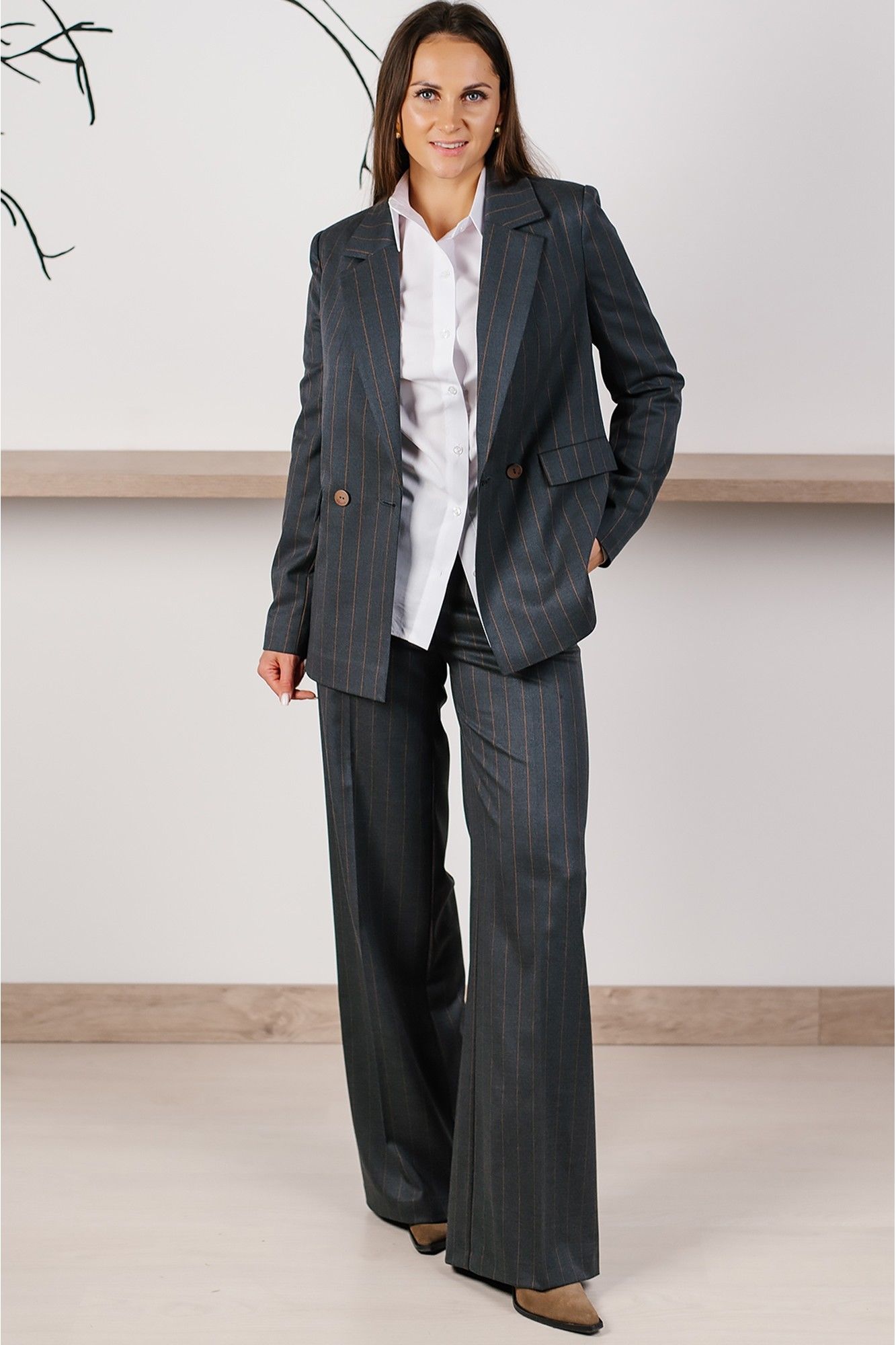 Комплекты брючные MONA STYLE FASHION&DESIGN 24093 полоска