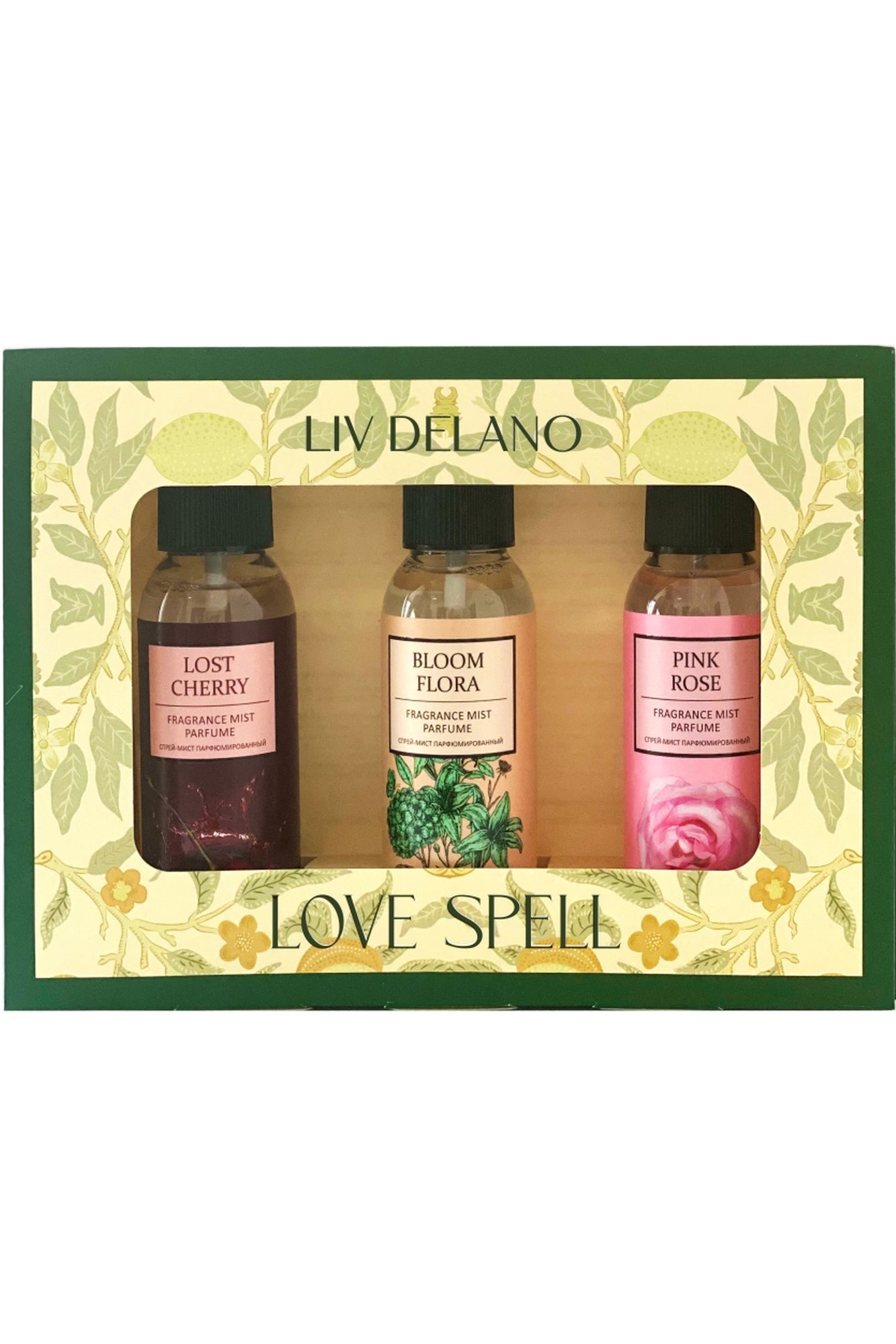 Наборы косметики LIV DELANO Pheromone zone Love Spell Подарочный набор