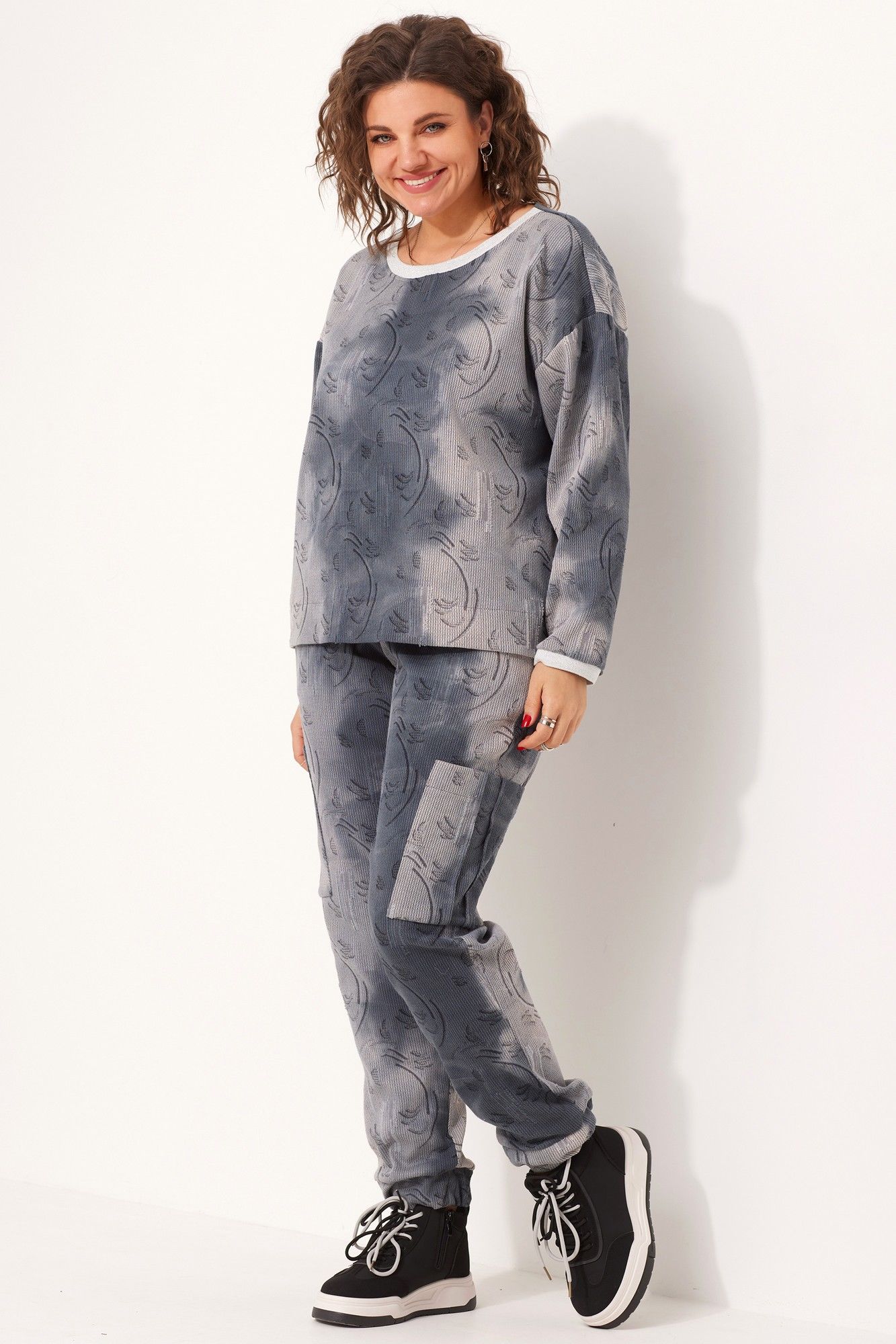
BegiModa 3080 синий дым, Брюки, Свитшот