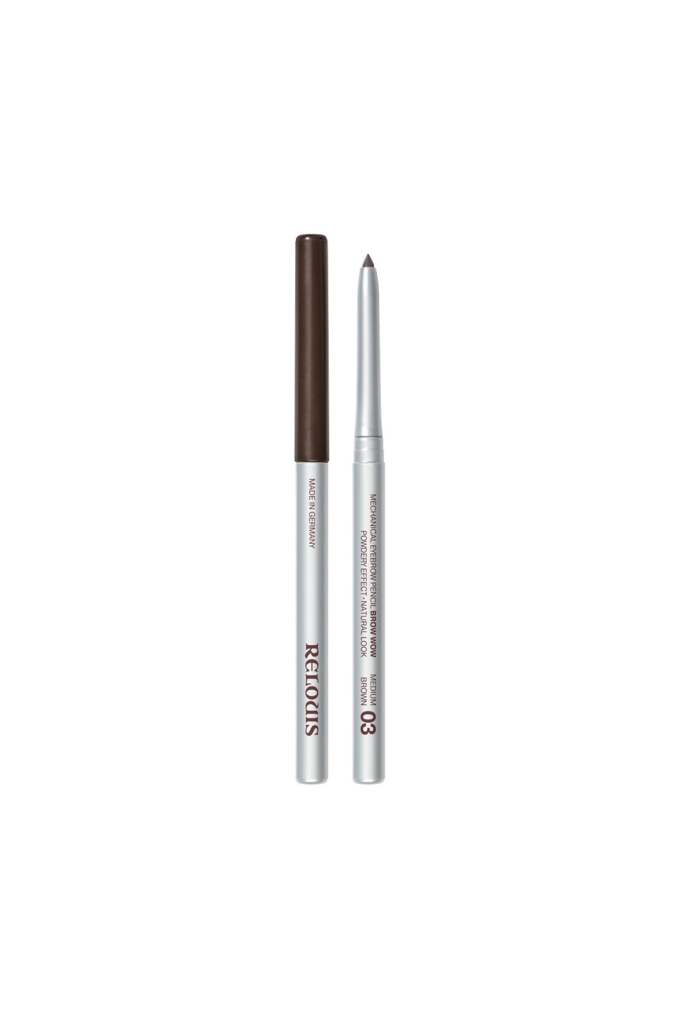 Карандаши для бровей Relouis BROW WOW 03 medium brown