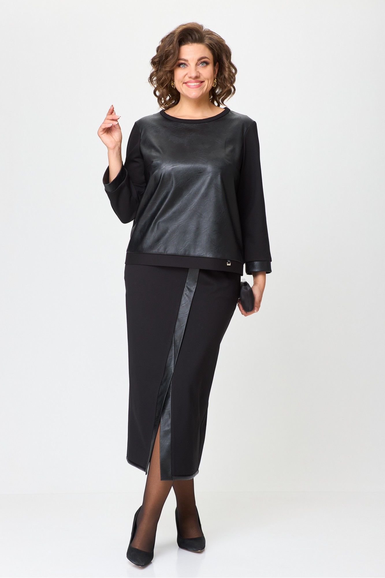 Комплекты юбочные Michel chic 1394 черный
