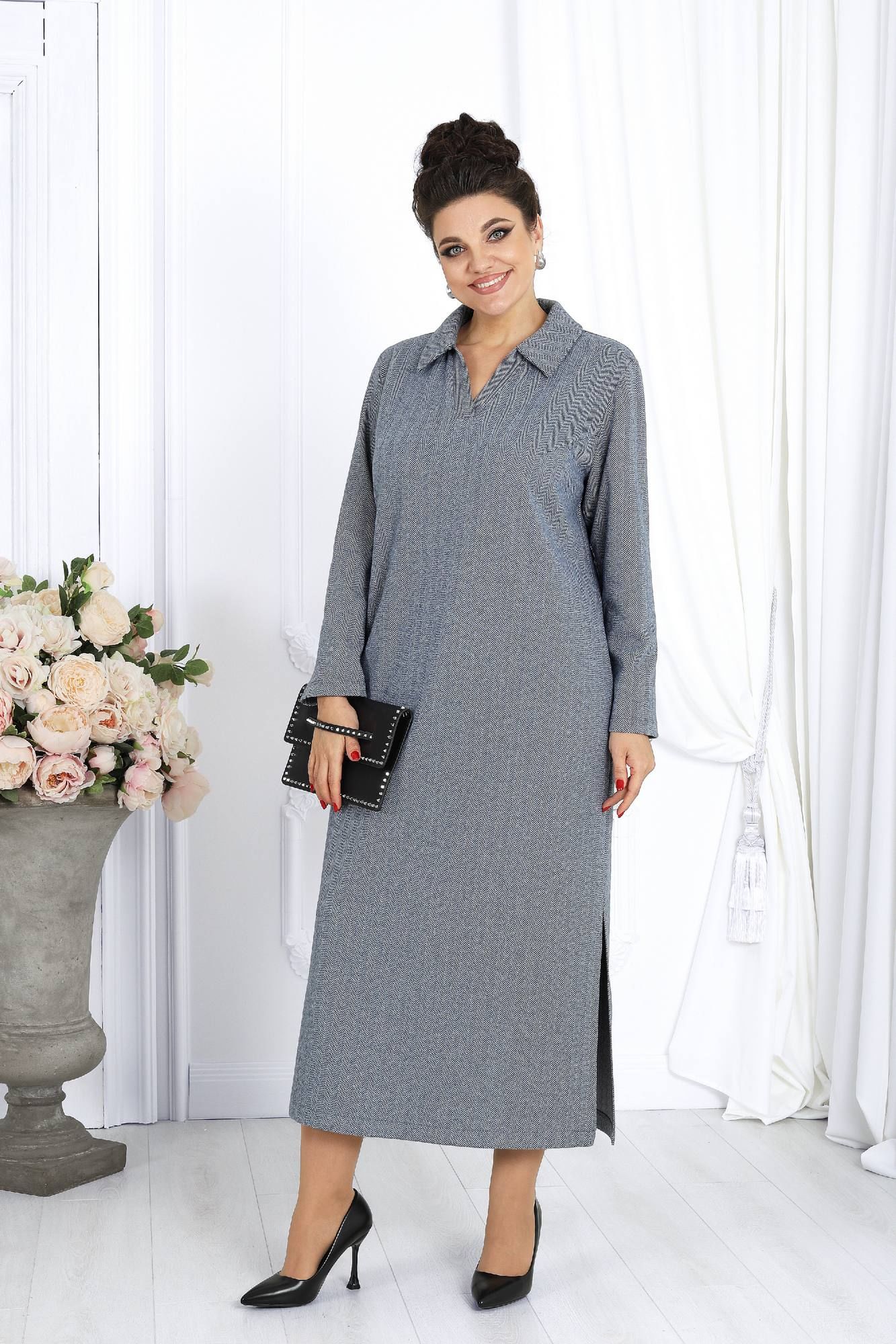 Платья Ninele 6009 синий