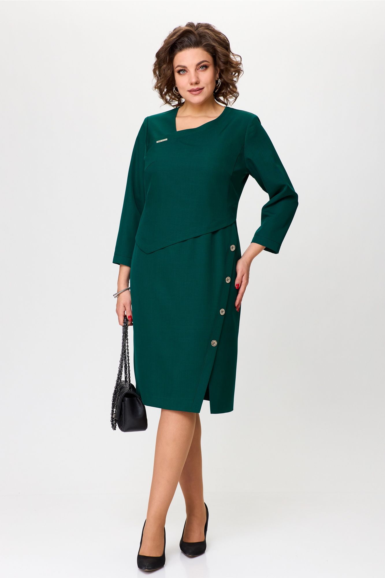 Платья Aira Style 24417 изумруд