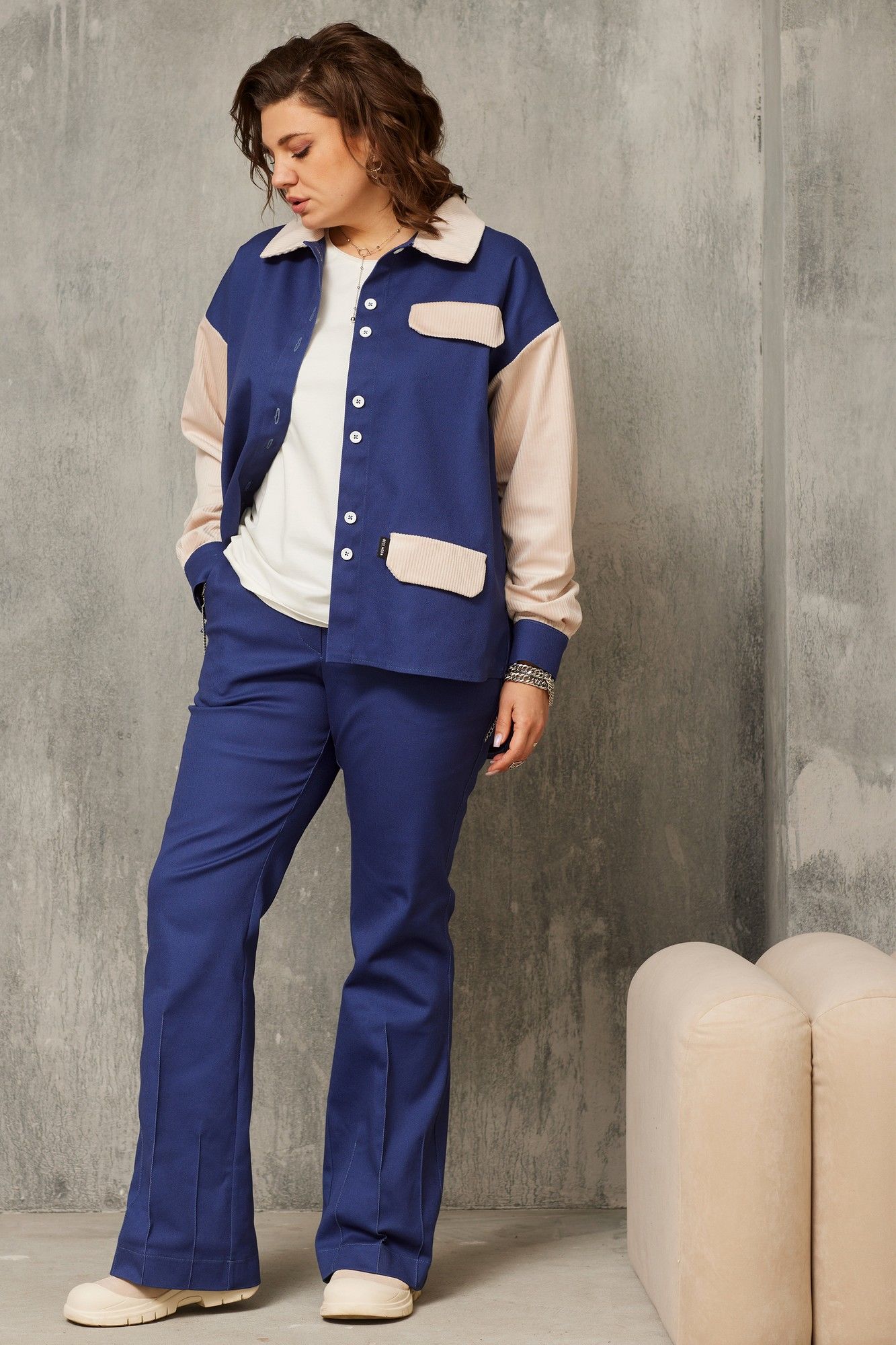 Блузы BegiModa 4113 сапфир