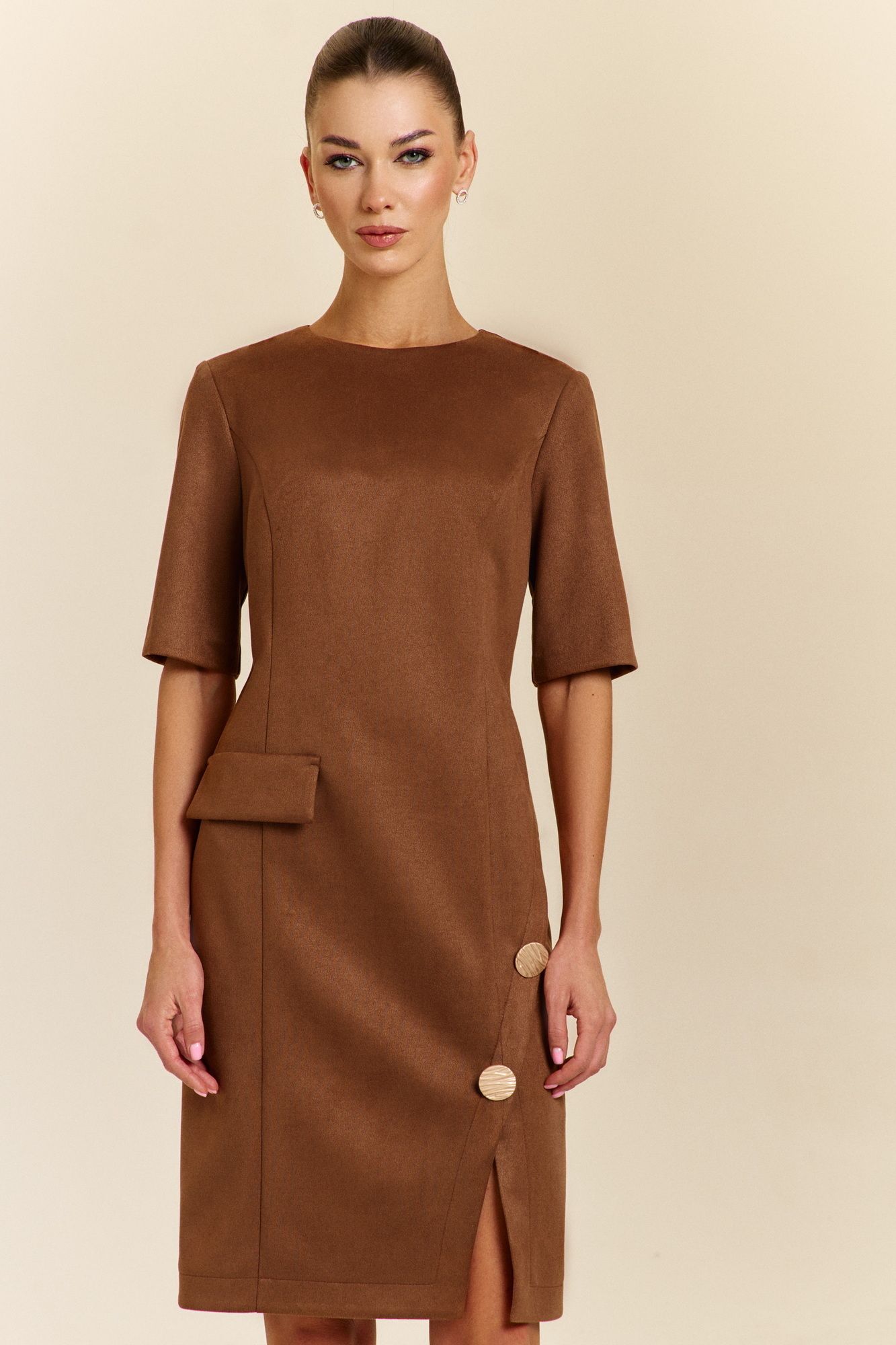 Платья DiLiaFashion 0930 терракот