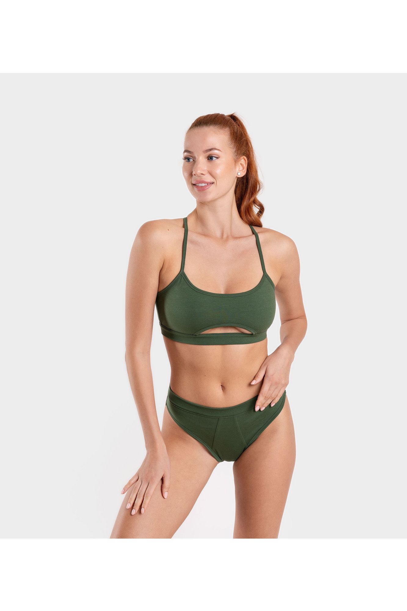 Бюстгальтеры и бюстье SERGE 1090/8 green-063