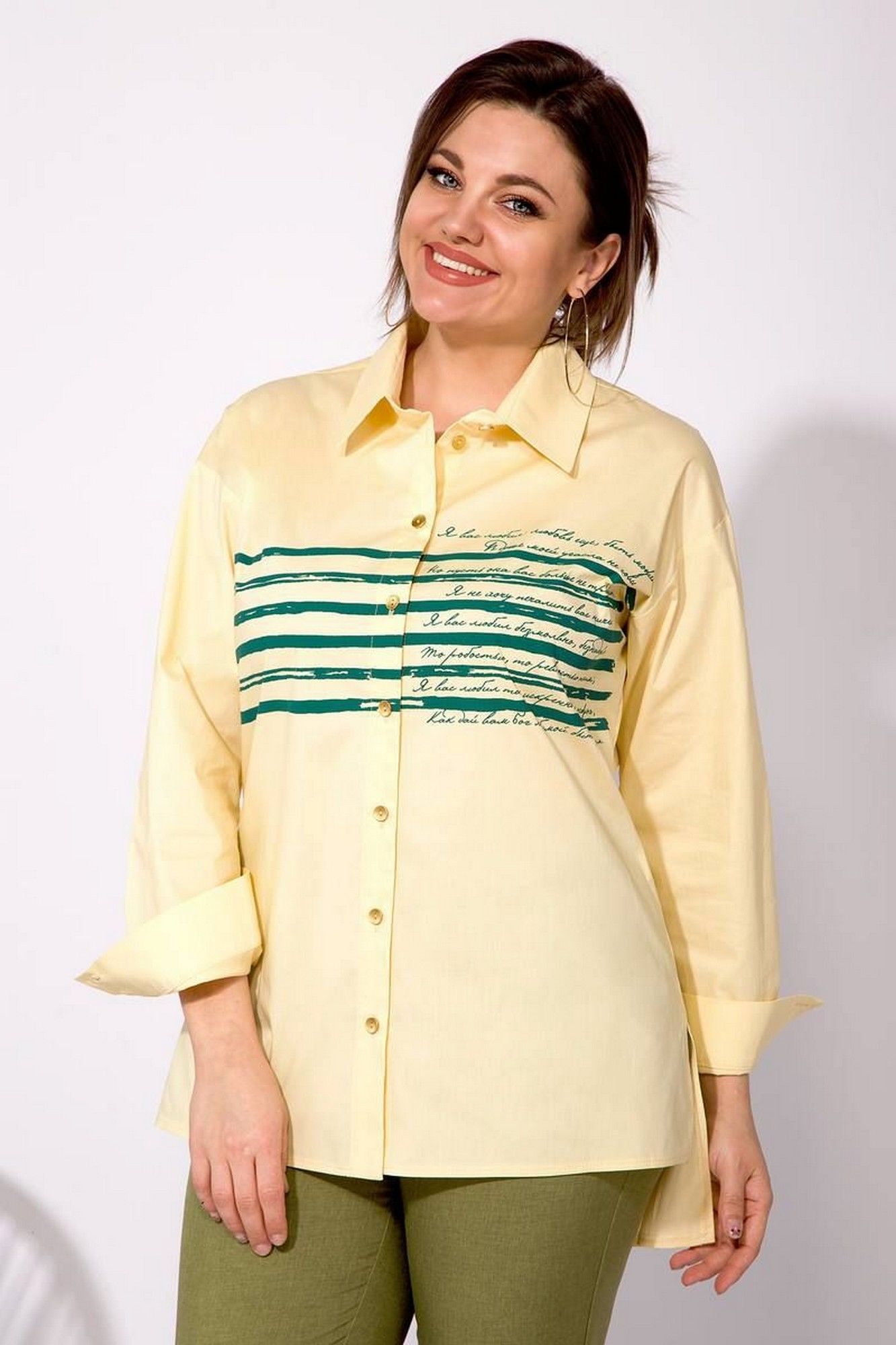 Рубашки Liliana 099 желтый