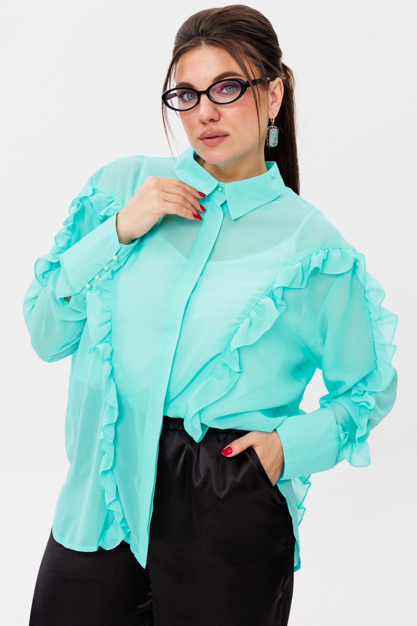Комплекты с блузой Anelli 1257 тиффани