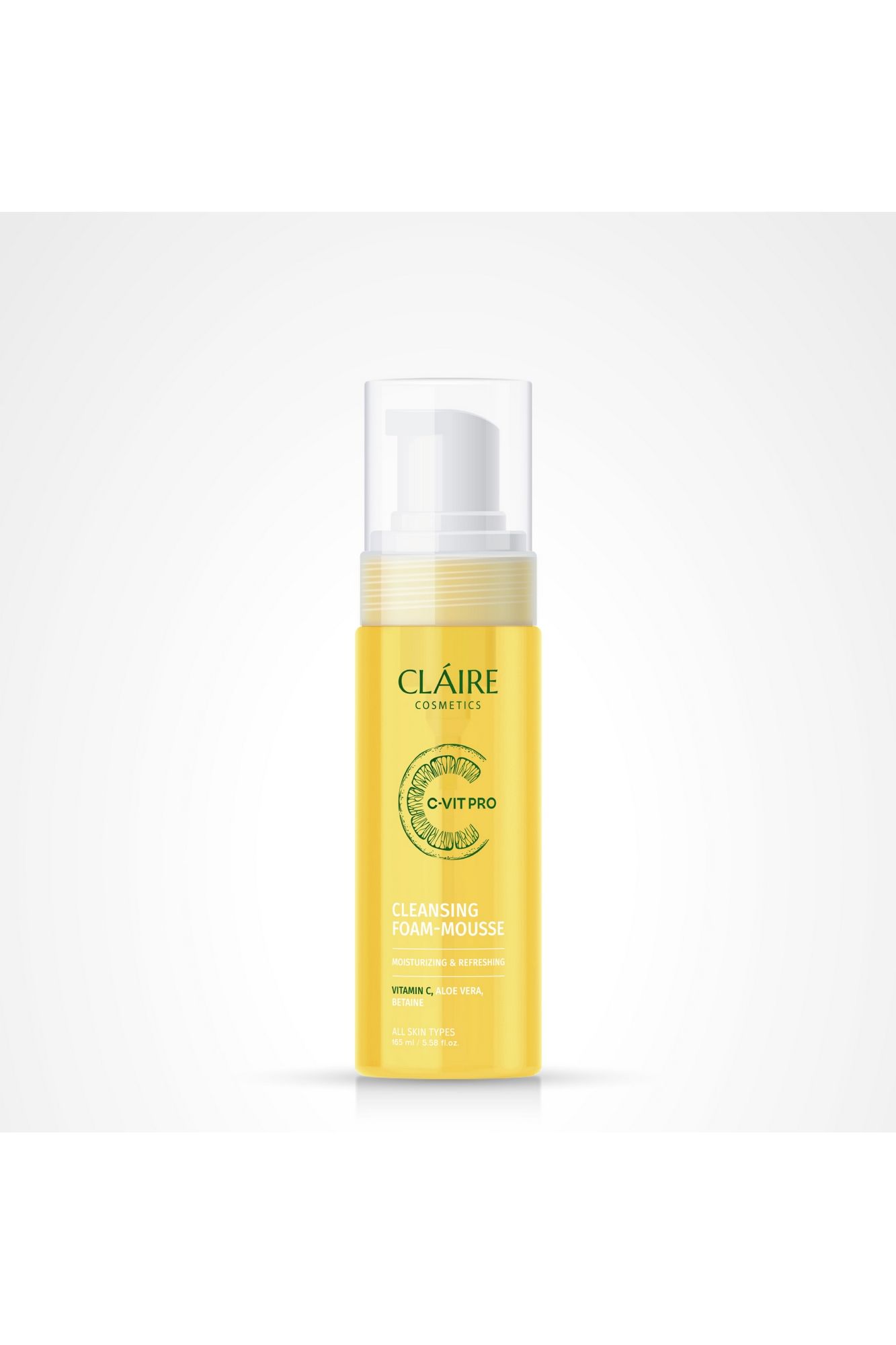Очищение и демакияж Claire Cosmetics C-VIT PRO Очищающая пенка-мусс для умывания