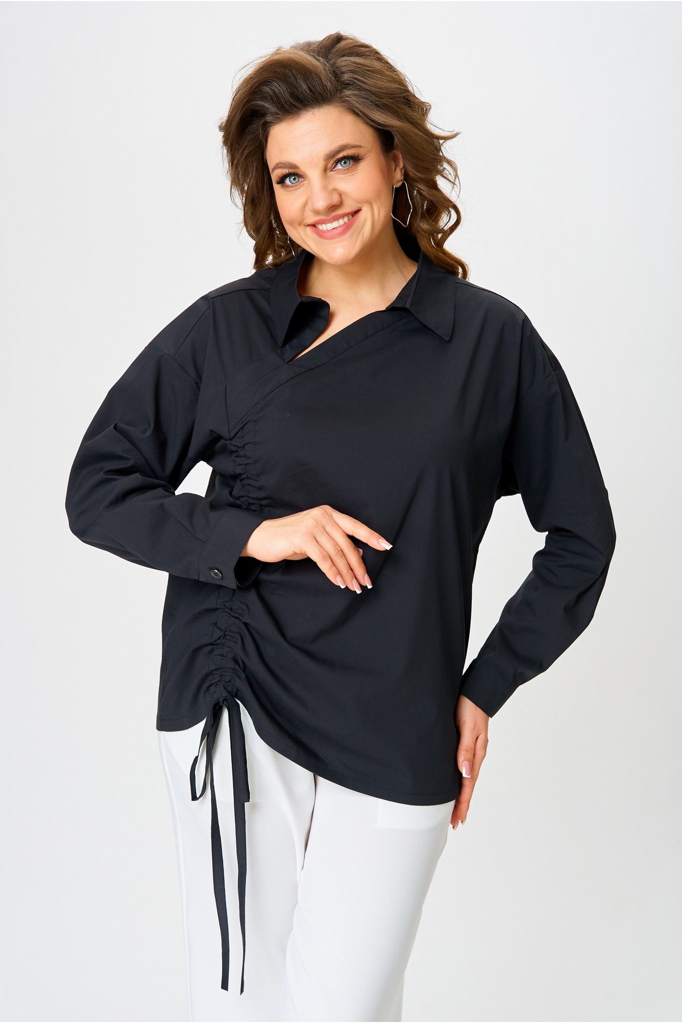 Блузы Danaida 2258 черный_хлопок