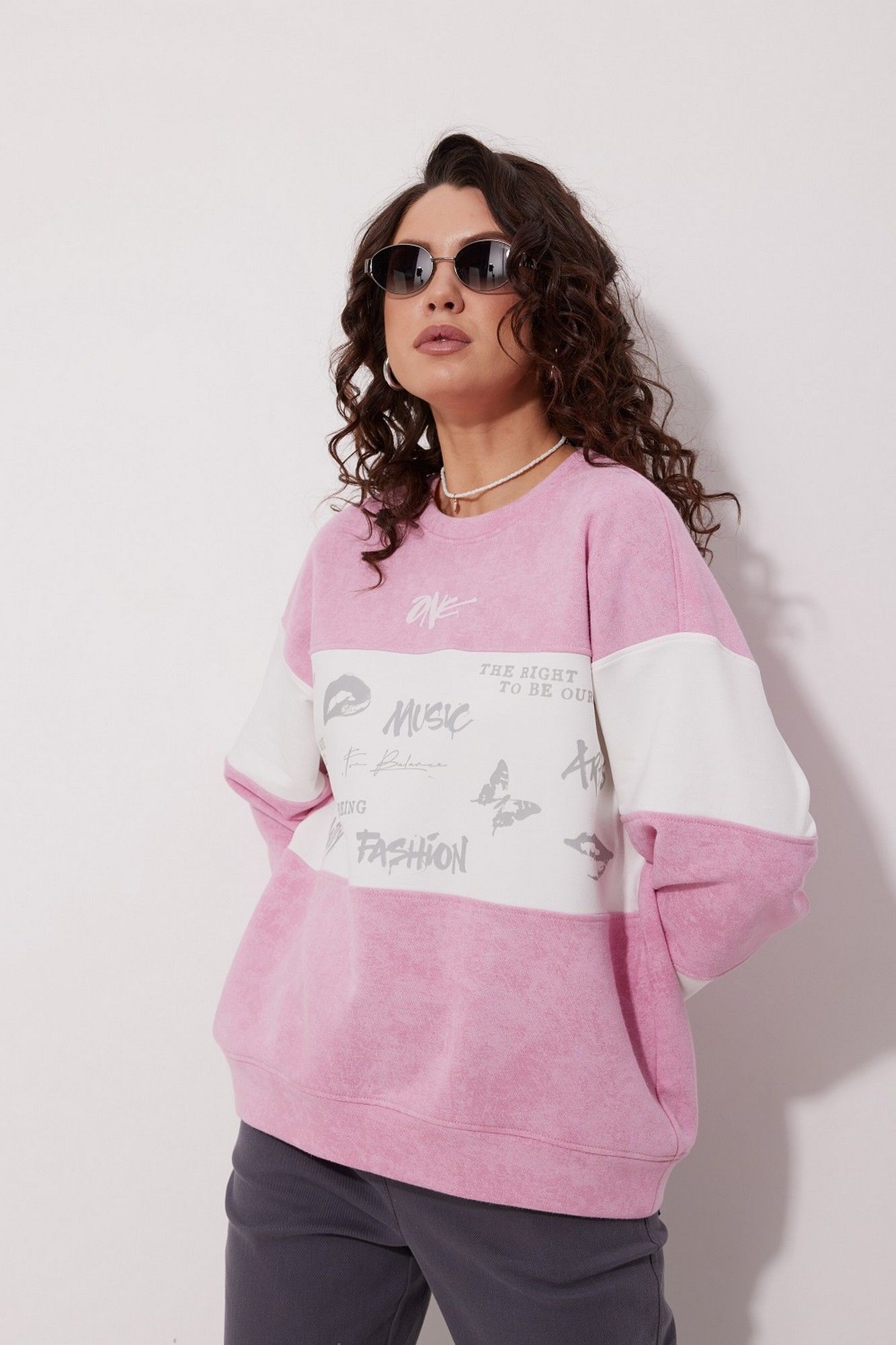 Джемперы MG Wear 2248 розовый_мрамор+молочный